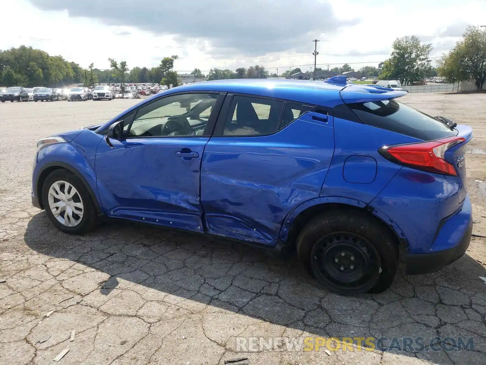 9 Photograph of a damaged car JTNKHMBX8K1047983 TOYOTA C-HR 2019