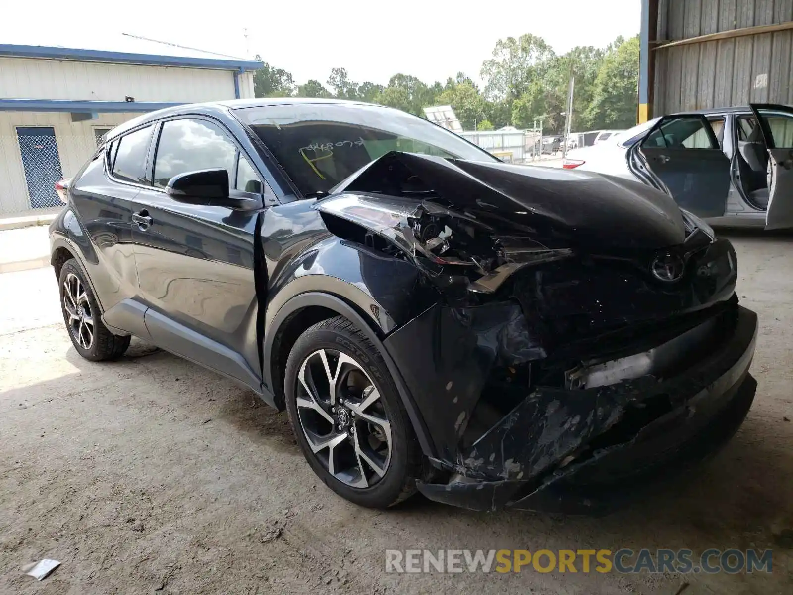 1 Photograph of a damaged car JTNKHMBX8K1048079 TOYOTA C-HR 2019