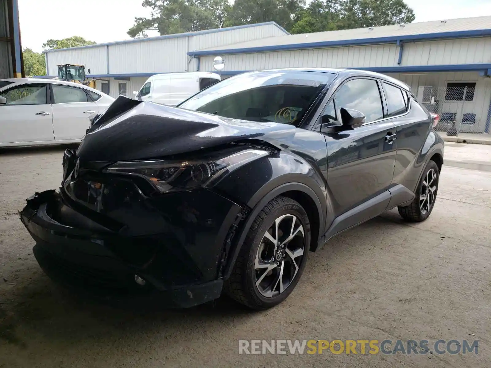 2 Photograph of a damaged car JTNKHMBX8K1048079 TOYOTA C-HR 2019