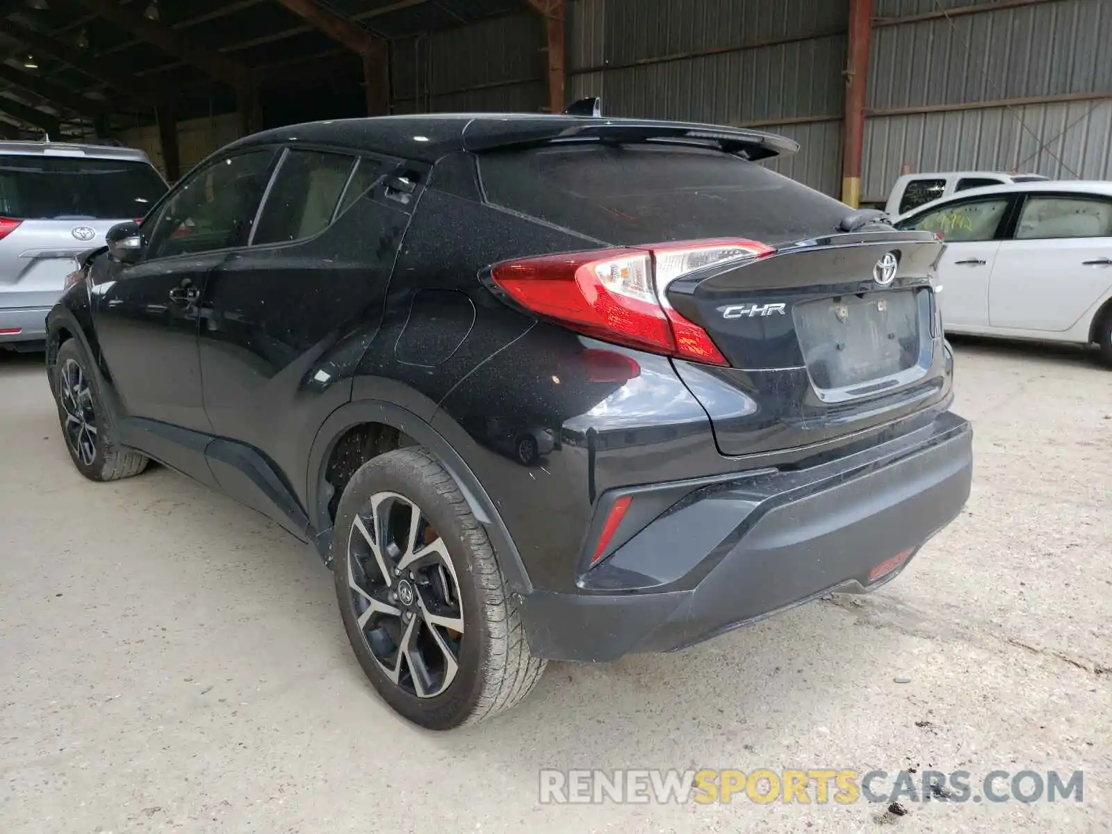 3 Photograph of a damaged car JTNKHMBX8K1048079 TOYOTA C-HR 2019