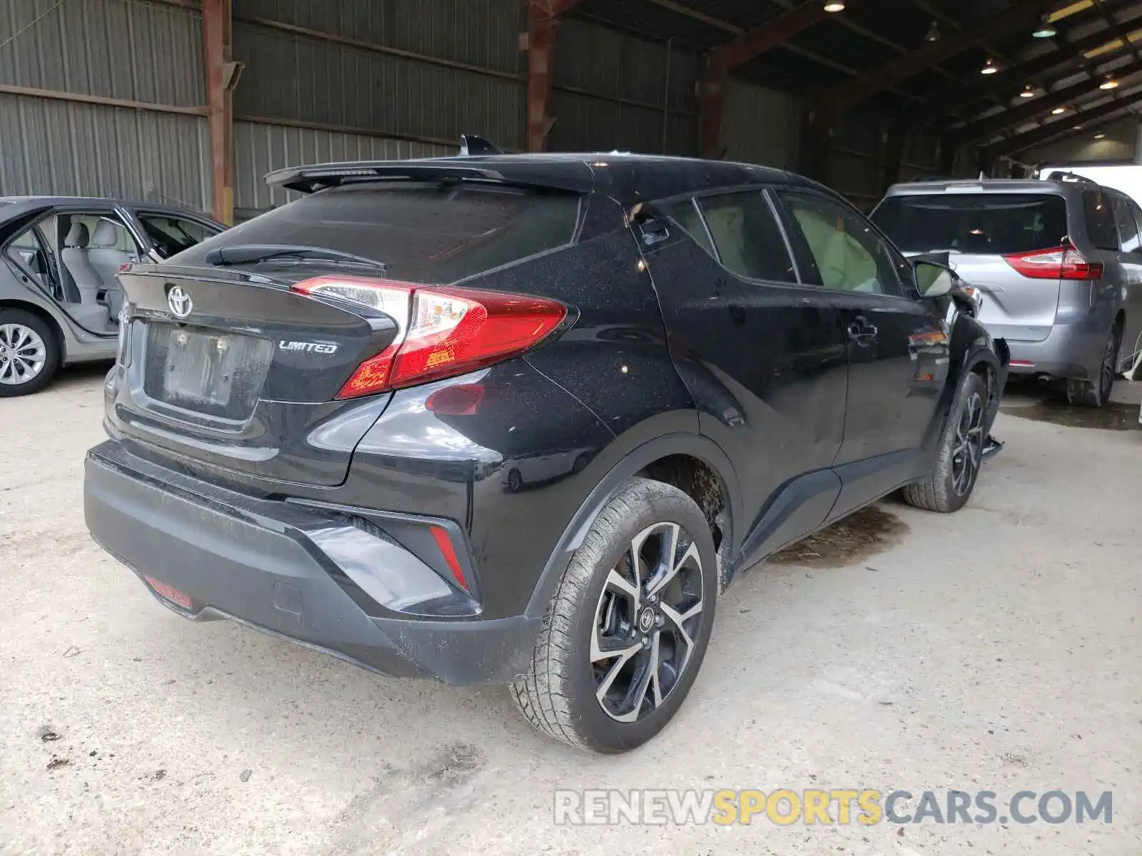 4 Photograph of a damaged car JTNKHMBX8K1048079 TOYOTA C-HR 2019