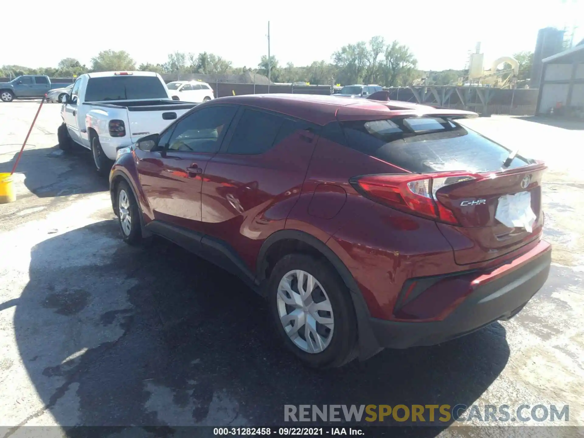 3 Photograph of a damaged car JTNKHMBX8K1048650 TOYOTA C-HR 2019