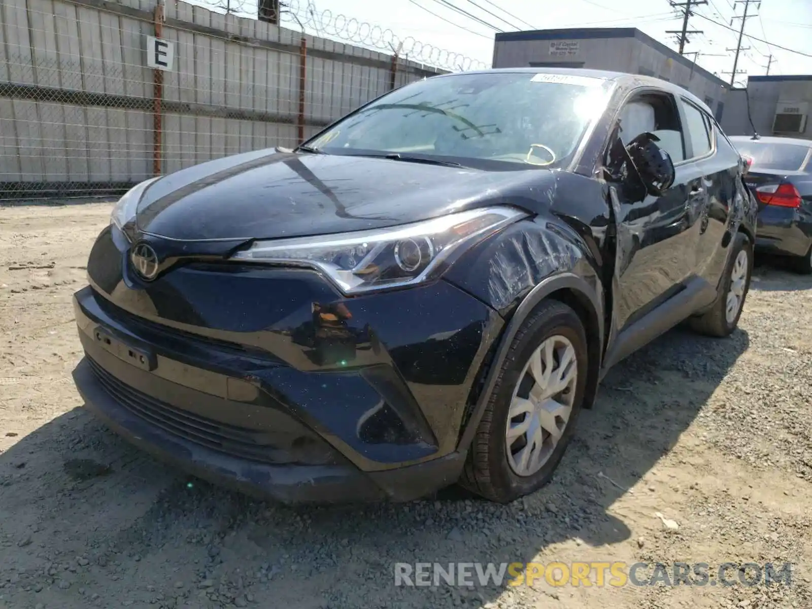 2 Photograph of a damaged car JTNKHMBX8K1048910 TOYOTA C-HR 2019