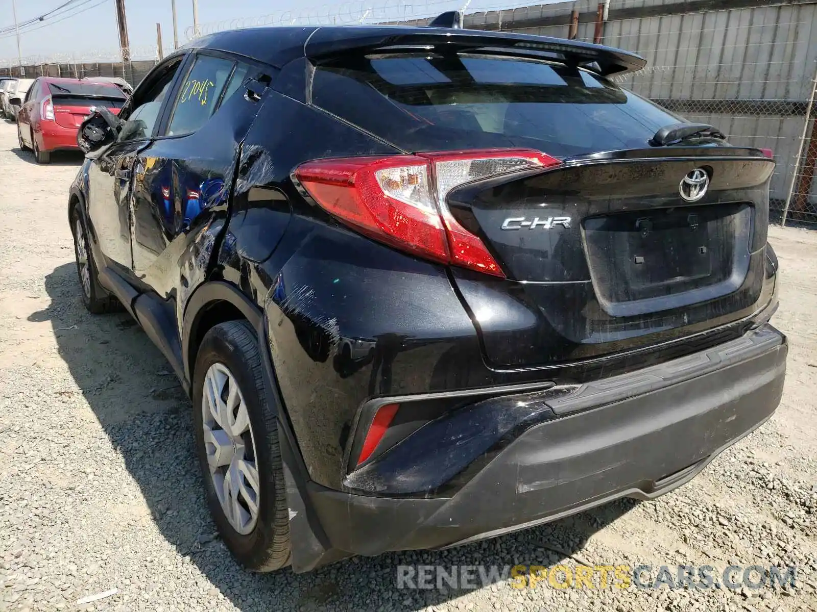 3 Photograph of a damaged car JTNKHMBX8K1048910 TOYOTA C-HR 2019