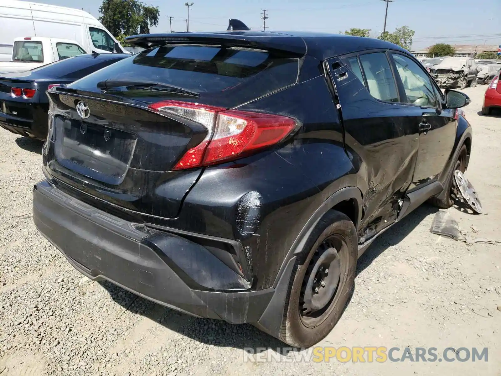 4 Photograph of a damaged car JTNKHMBX8K1048910 TOYOTA C-HR 2019