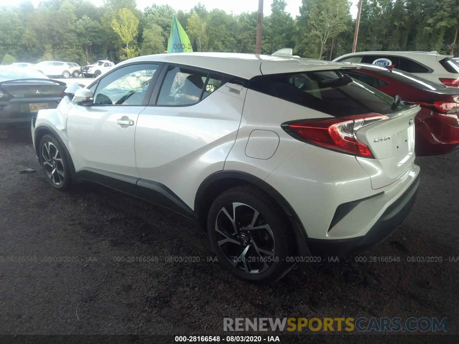 3 Photograph of a damaged car JTNKHMBX8K1049782 TOYOTA C-HR 2019