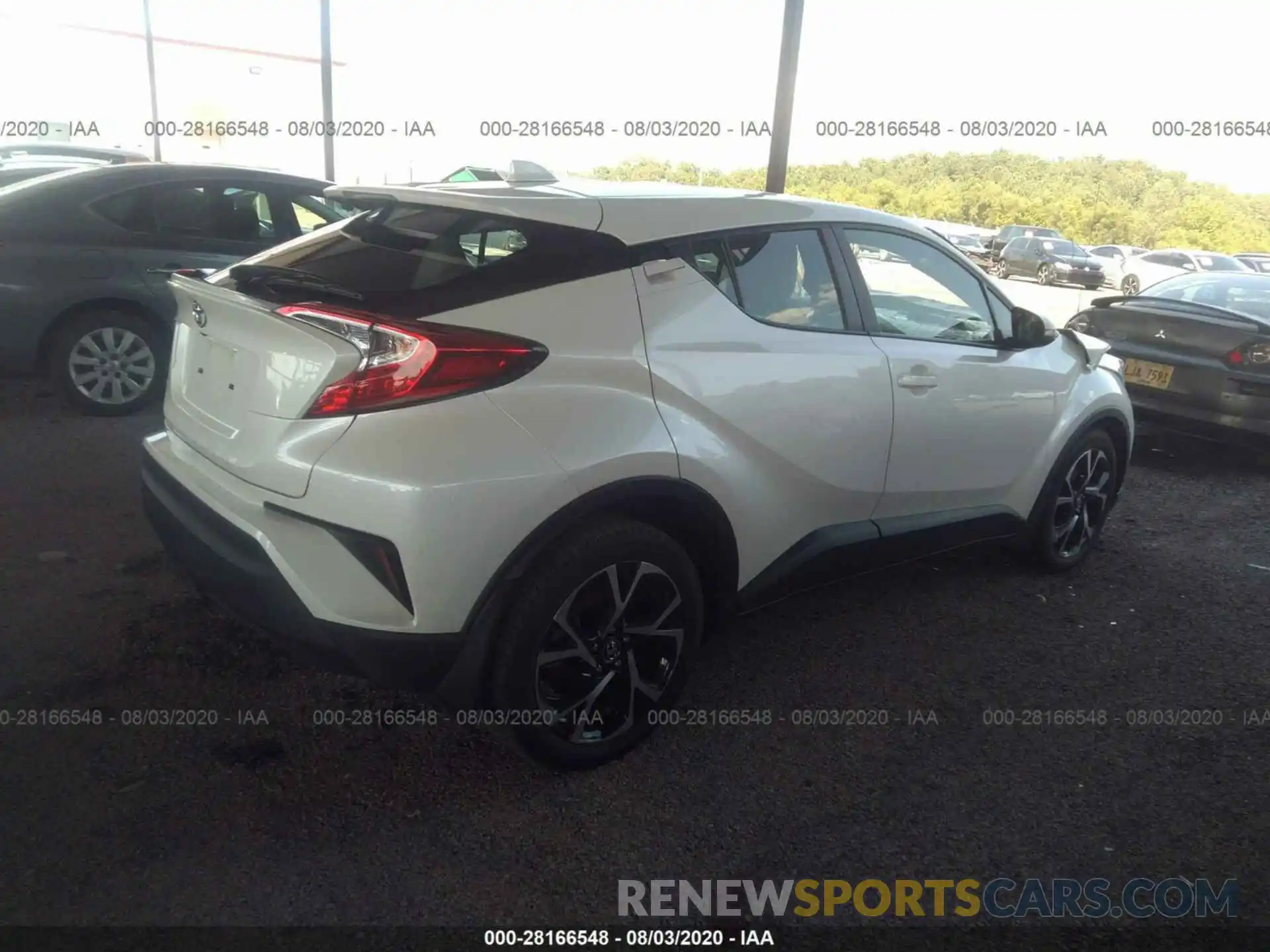 4 Photograph of a damaged car JTNKHMBX8K1049782 TOYOTA C-HR 2019