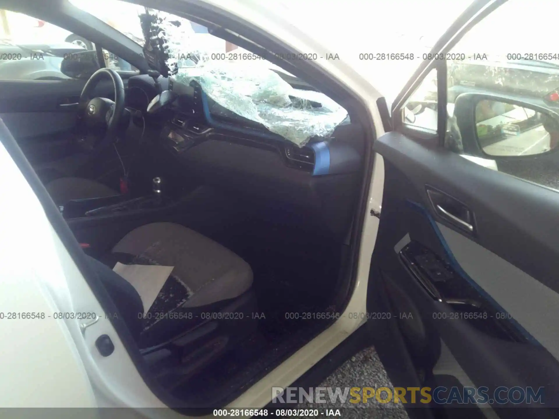 5 Photograph of a damaged car JTNKHMBX8K1049782 TOYOTA C-HR 2019