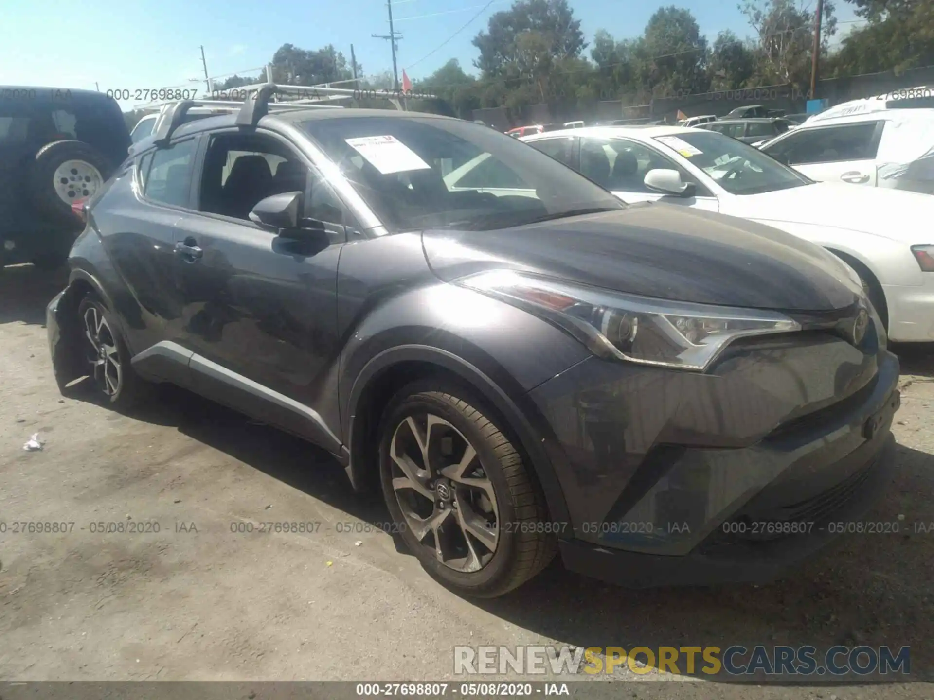 1 Photograph of a damaged car JTNKHMBX8K1050589 TOYOTA C-HR 2019