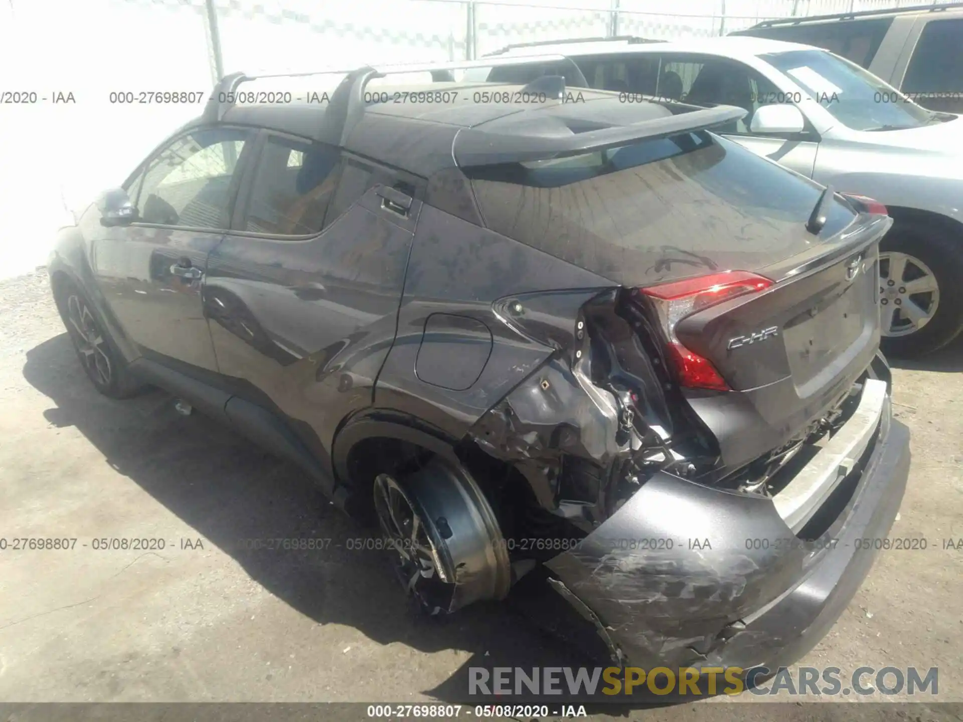 3 Photograph of a damaged car JTNKHMBX8K1050589 TOYOTA C-HR 2019