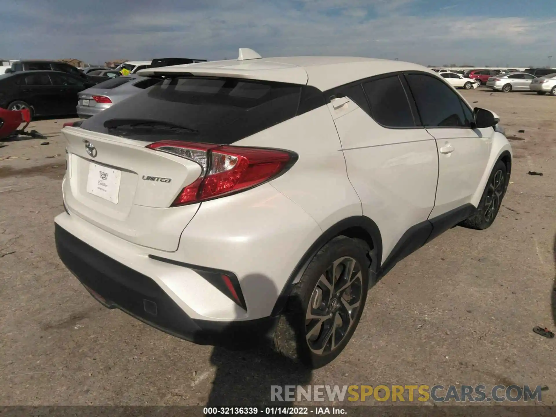 4 Photograph of a damaged car JTNKHMBX8K1050673 TOYOTA C-HR 2019