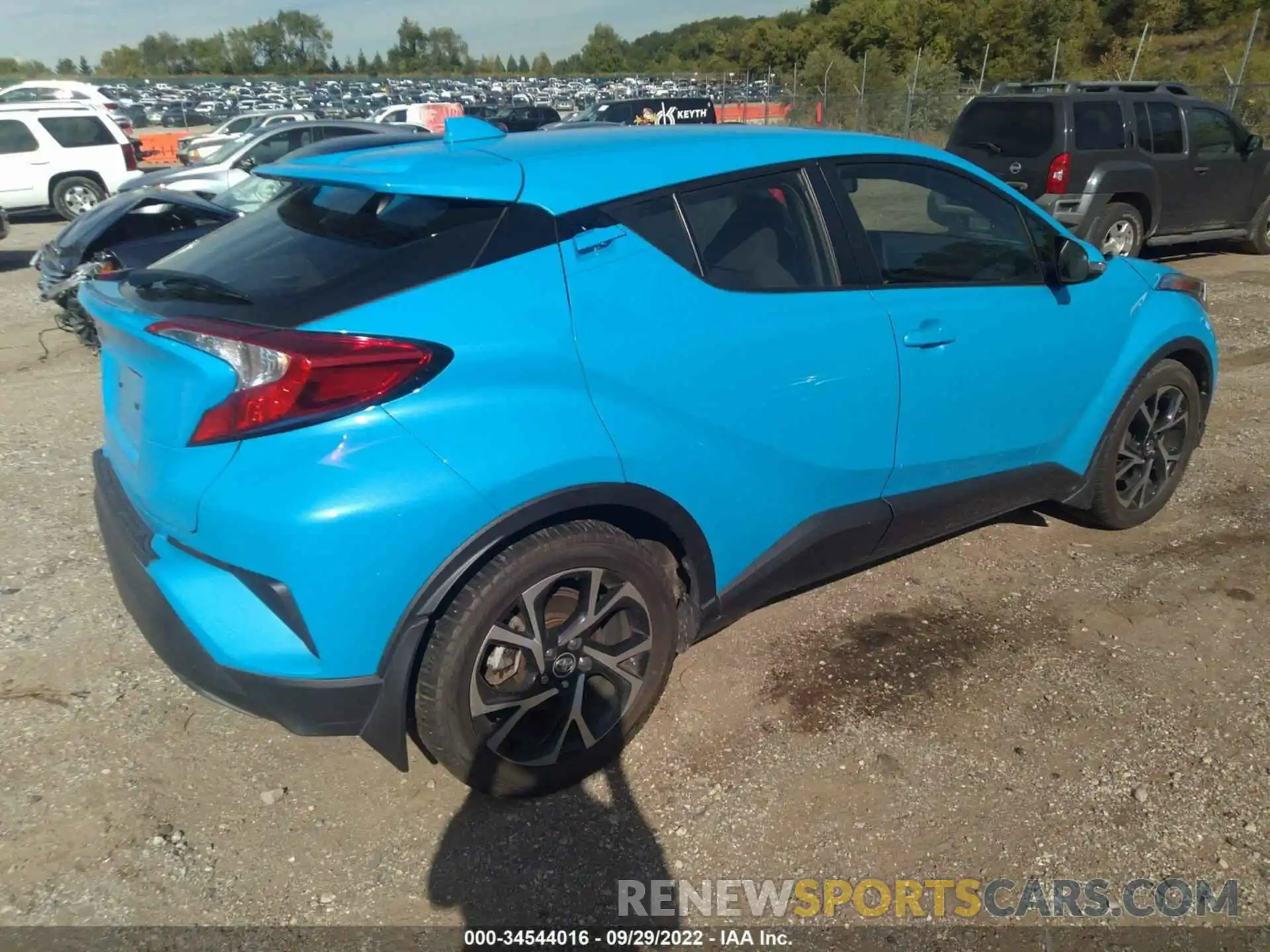 4 Photograph of a damaged car JTNKHMBX8K1051502 TOYOTA C-HR 2019