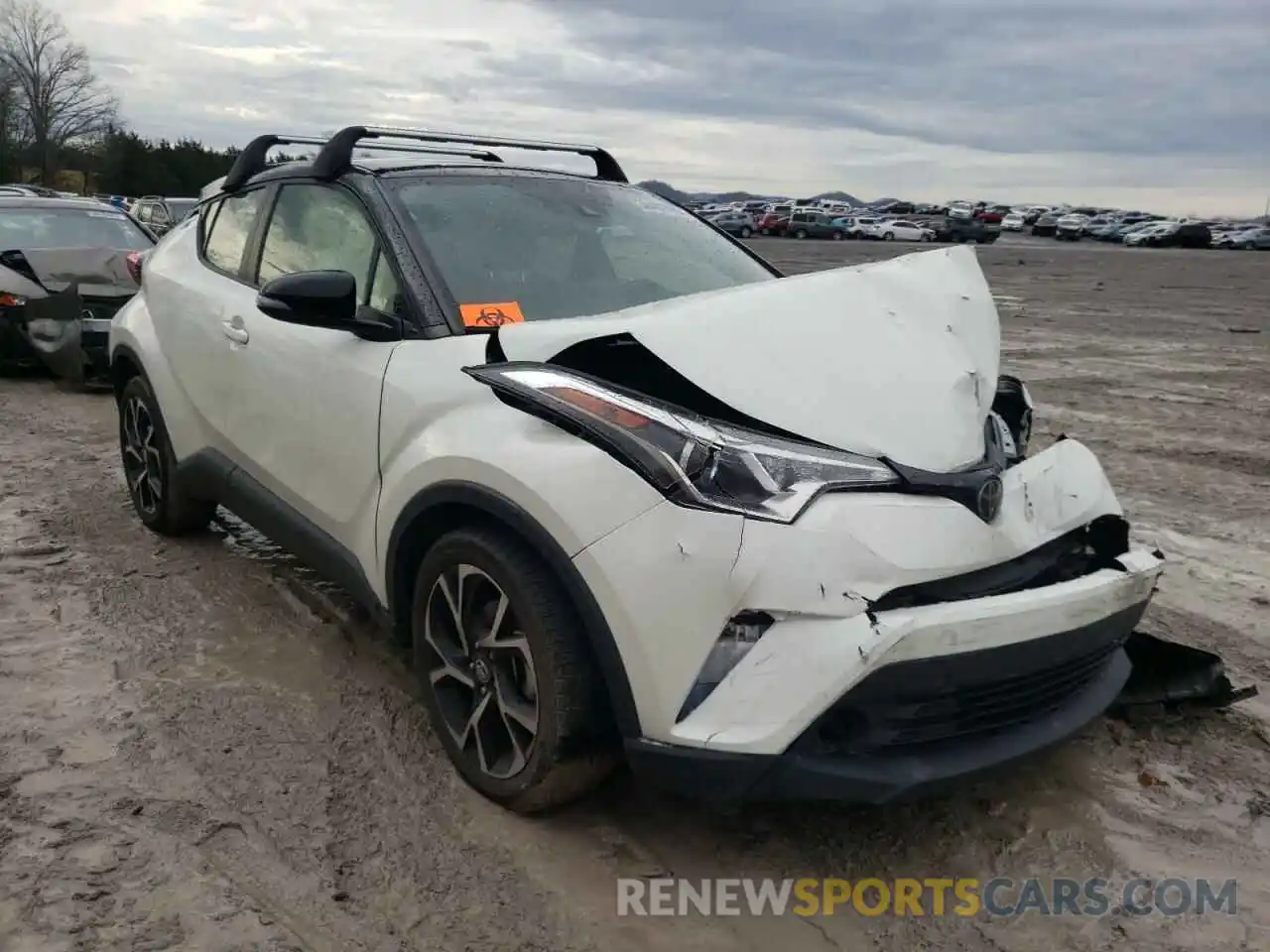 1 Photograph of a damaged car JTNKHMBX8K1052181 TOYOTA C-HR 2019