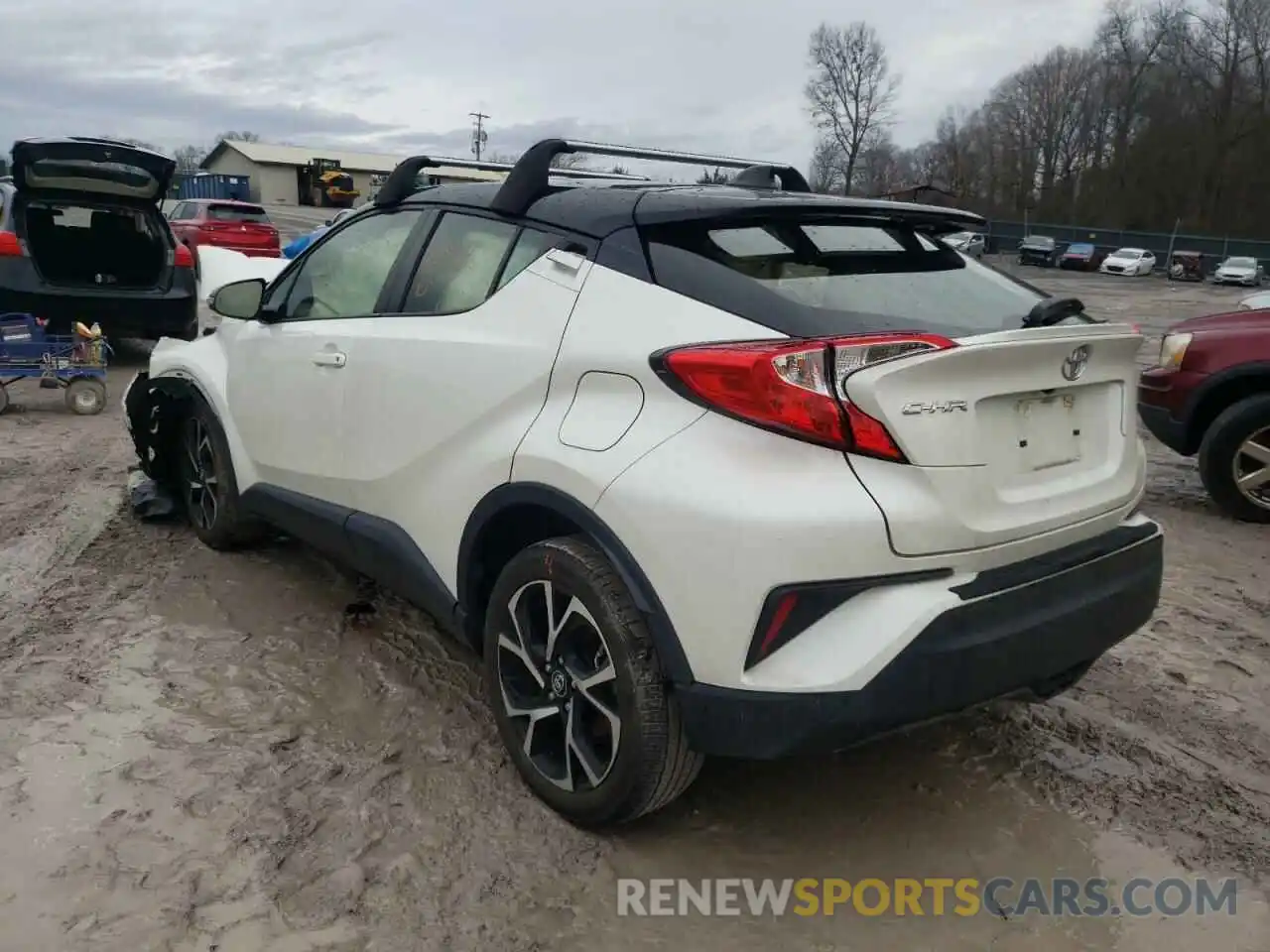 3 Photograph of a damaged car JTNKHMBX8K1052181 TOYOTA C-HR 2019