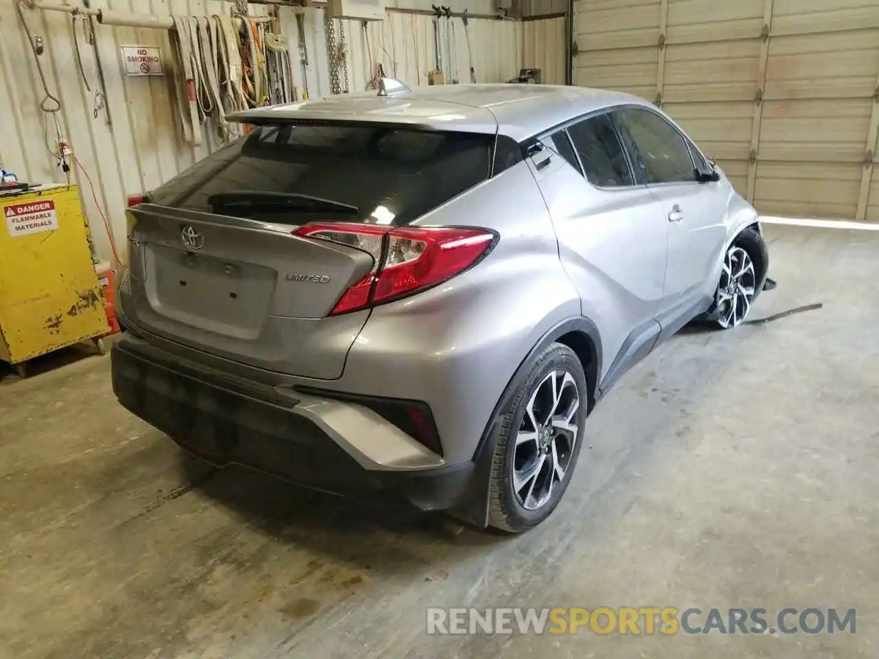 4 Photograph of a damaged car JTNKHMBX8K1052231 TOYOTA C-HR 2019