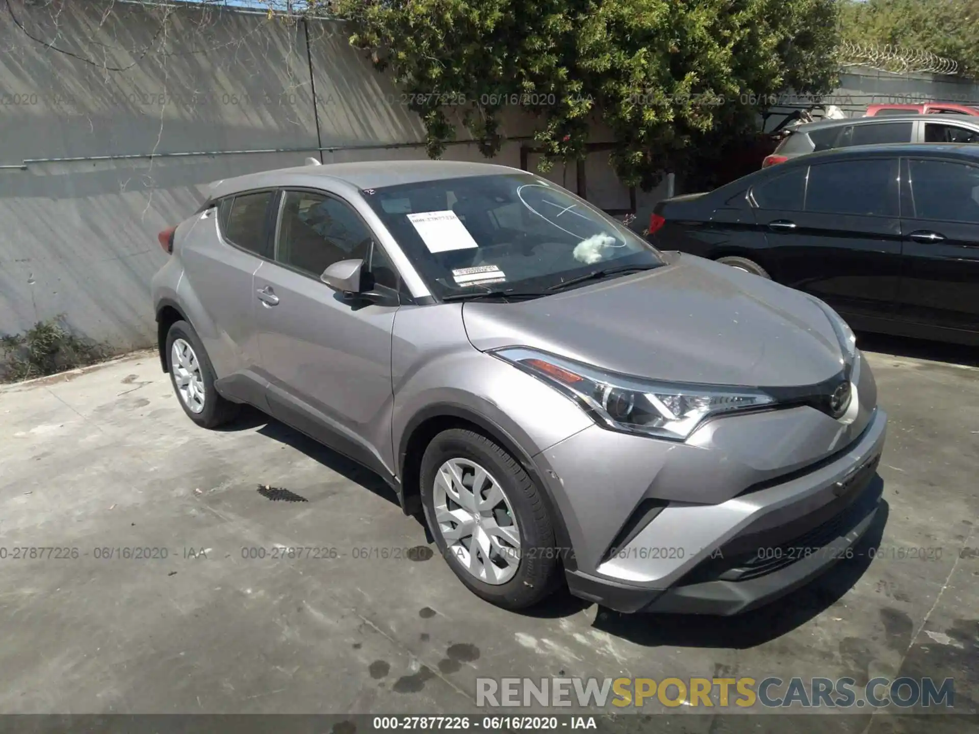 1 Photograph of a damaged car JTNKHMBX8K1055436 TOYOTA C-HR 2019