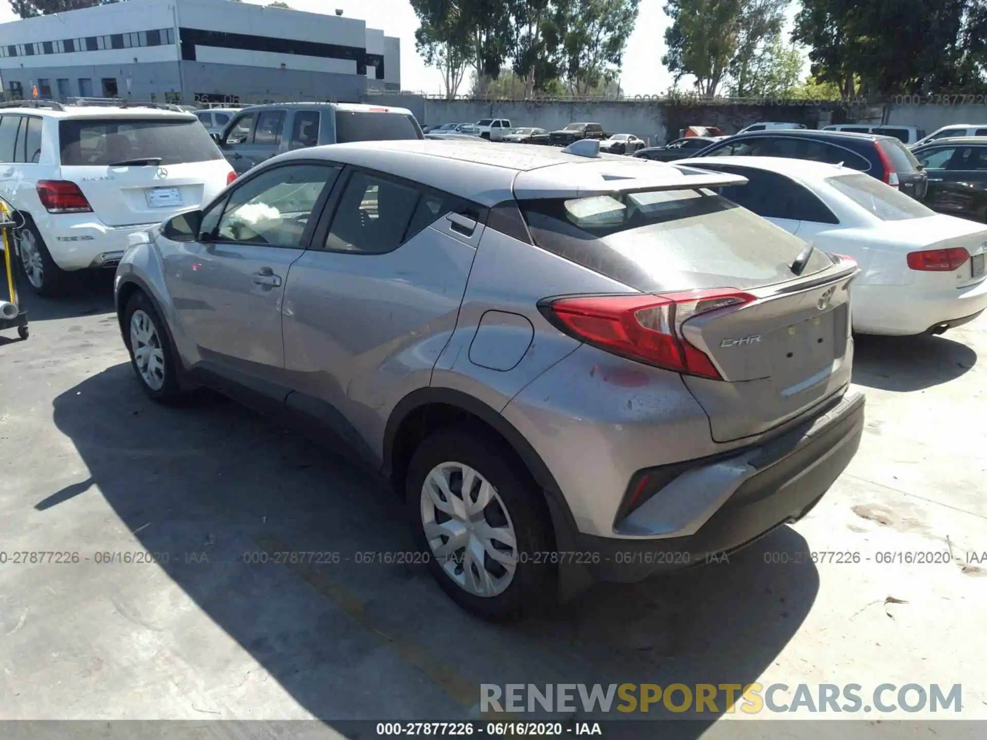 3 Photograph of a damaged car JTNKHMBX8K1055436 TOYOTA C-HR 2019