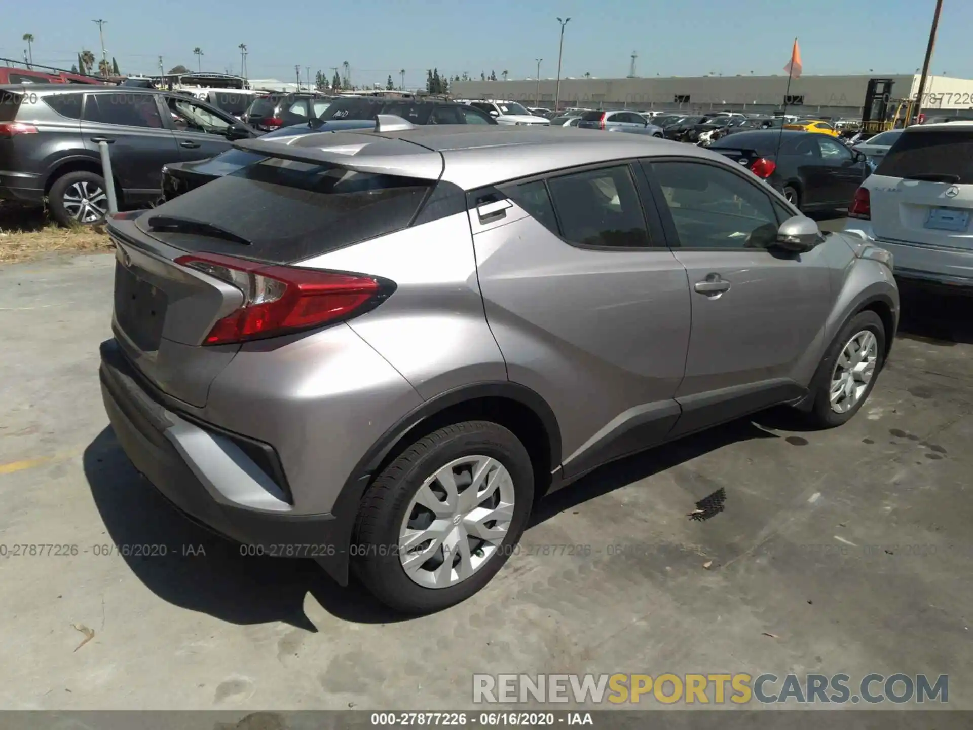 4 Photograph of a damaged car JTNKHMBX8K1055436 TOYOTA C-HR 2019