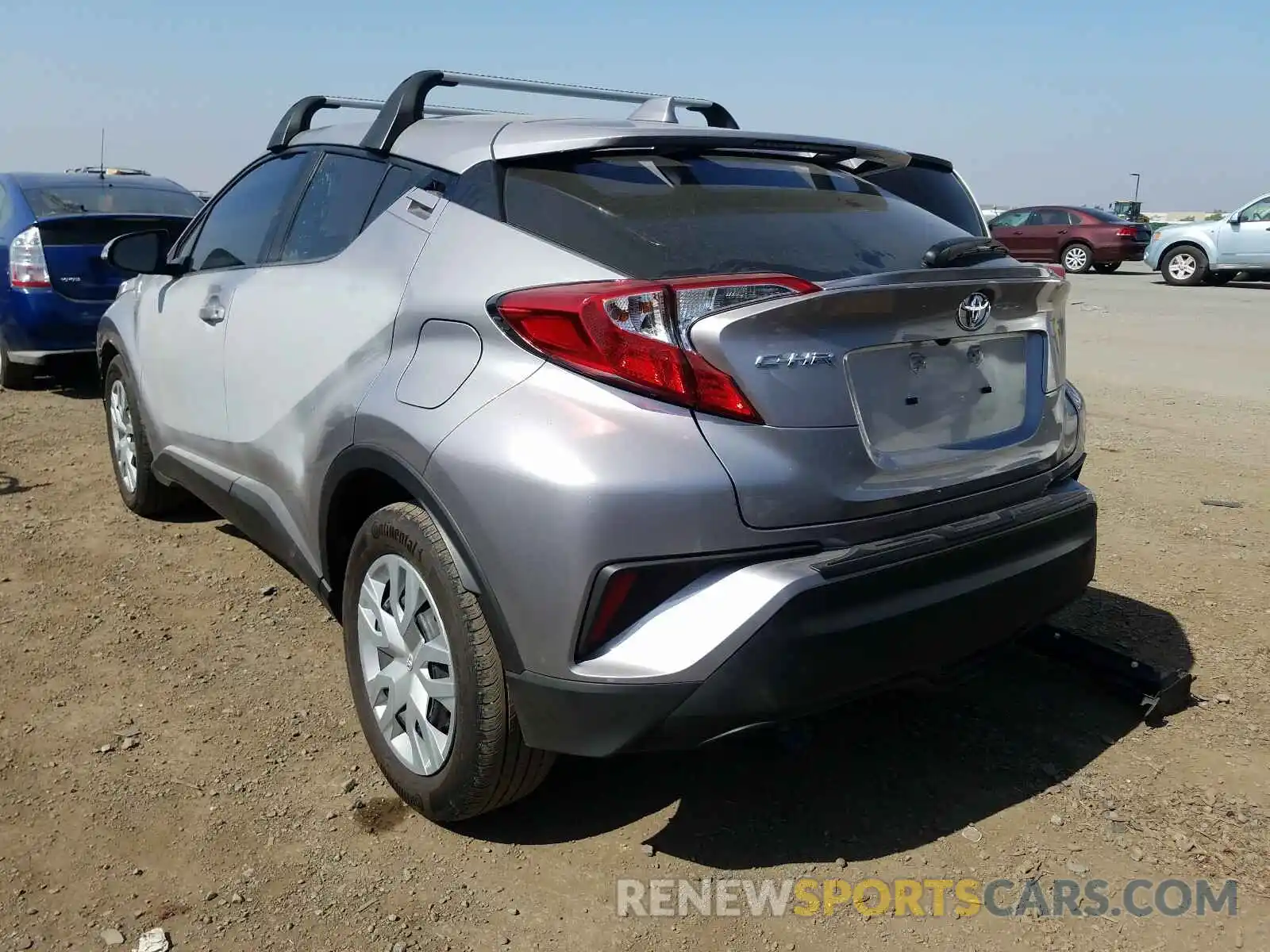 3 Photograph of a damaged car JTNKHMBX8K1055629 TOYOTA C-HR 2019