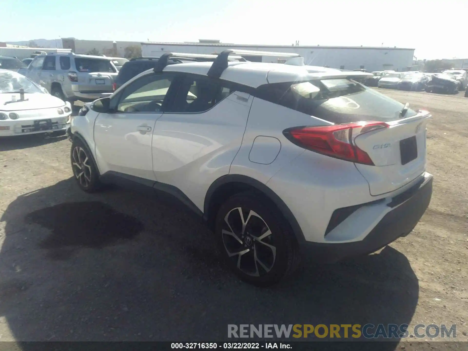 3 Photograph of a damaged car JTNKHMBX8K1055839 TOYOTA C-HR 2019