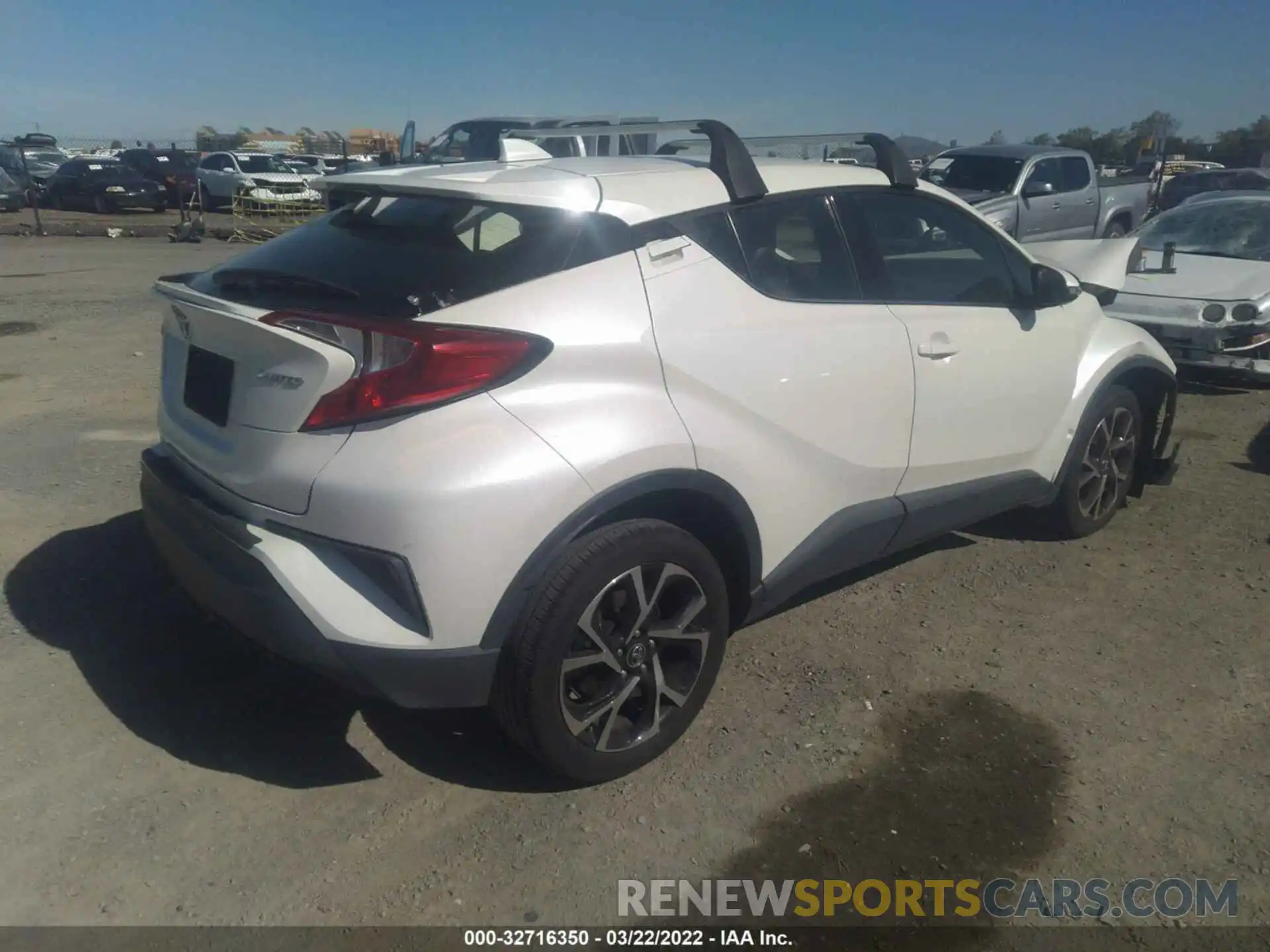 4 Photograph of a damaged car JTNKHMBX8K1055839 TOYOTA C-HR 2019