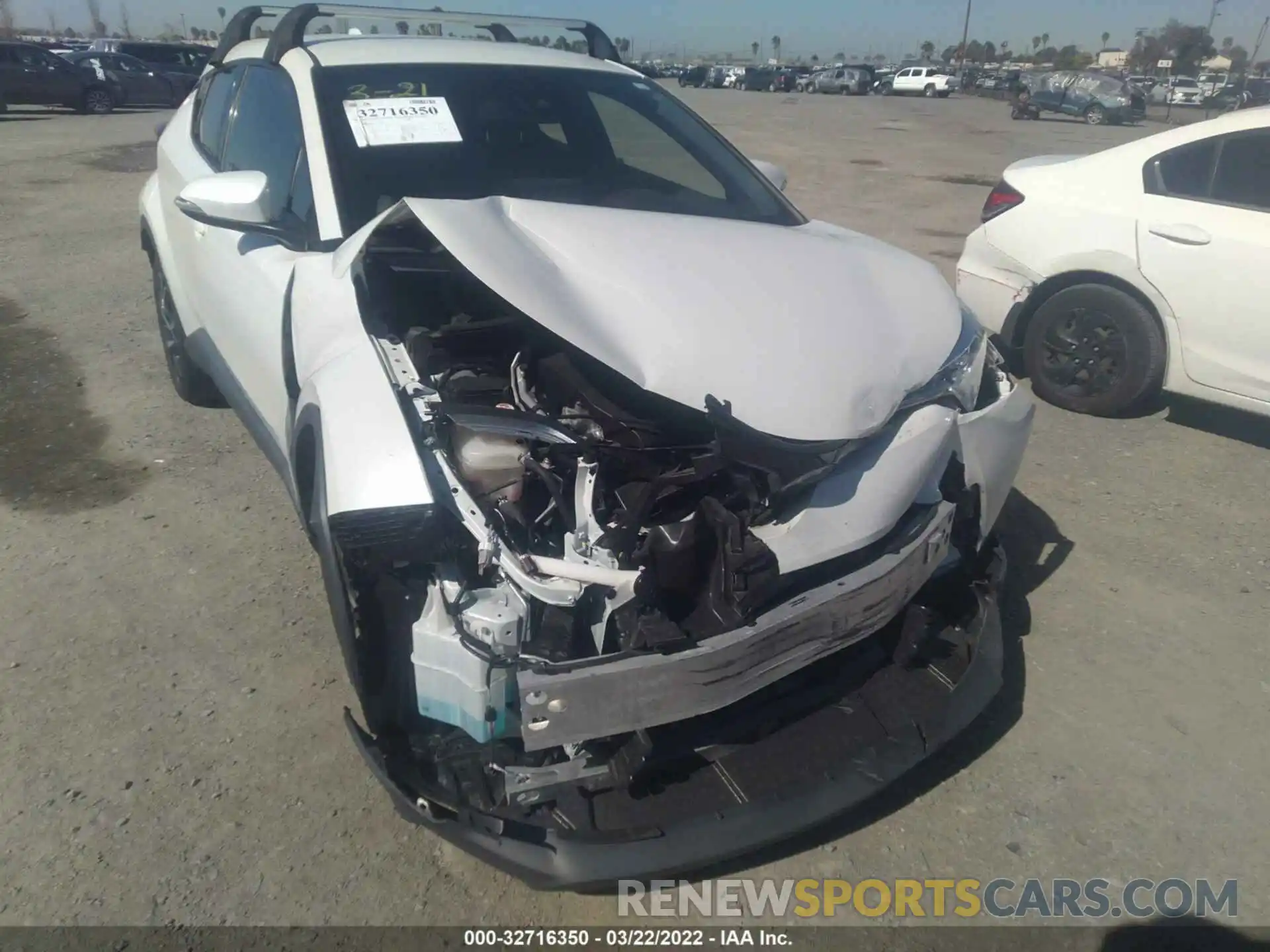 6 Photograph of a damaged car JTNKHMBX8K1055839 TOYOTA C-HR 2019