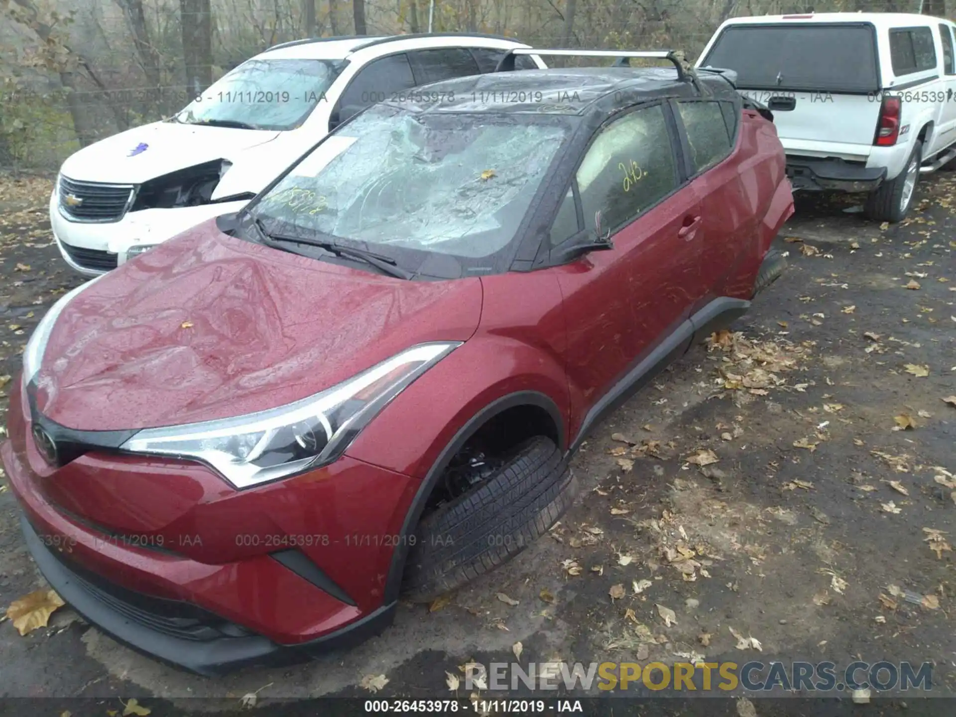 6 Photograph of a damaged car JTNKHMBX8K1055890 TOYOTA C-HR 2019