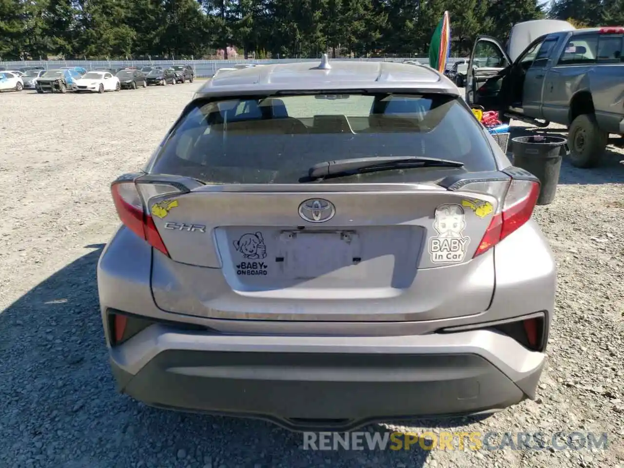 6 Photograph of a damaged car JTNKHMBX8K1056148 TOYOTA C-HR 2019