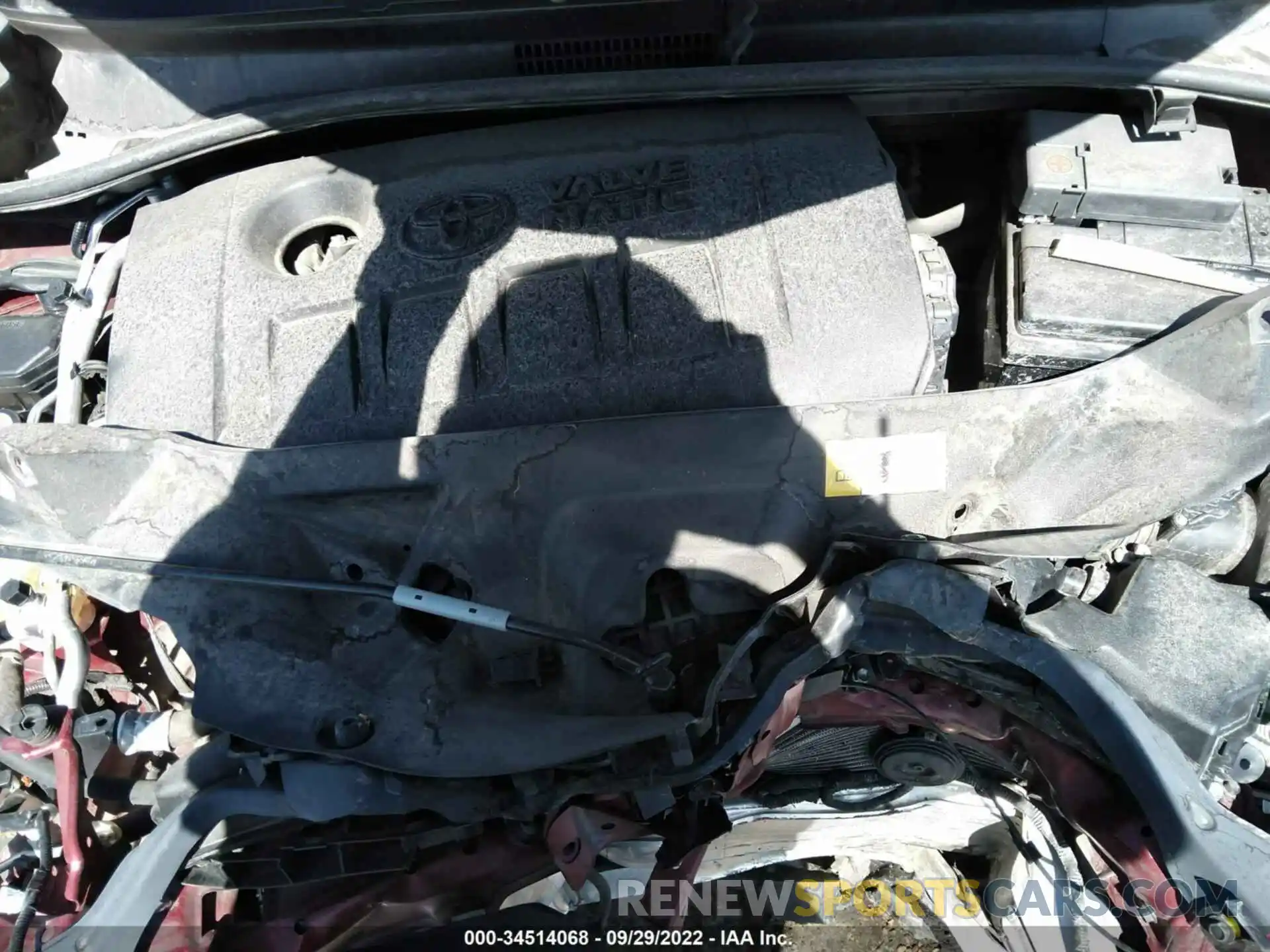 10 Photograph of a damaged car JTNKHMBX8K1057641 TOYOTA C-HR 2019