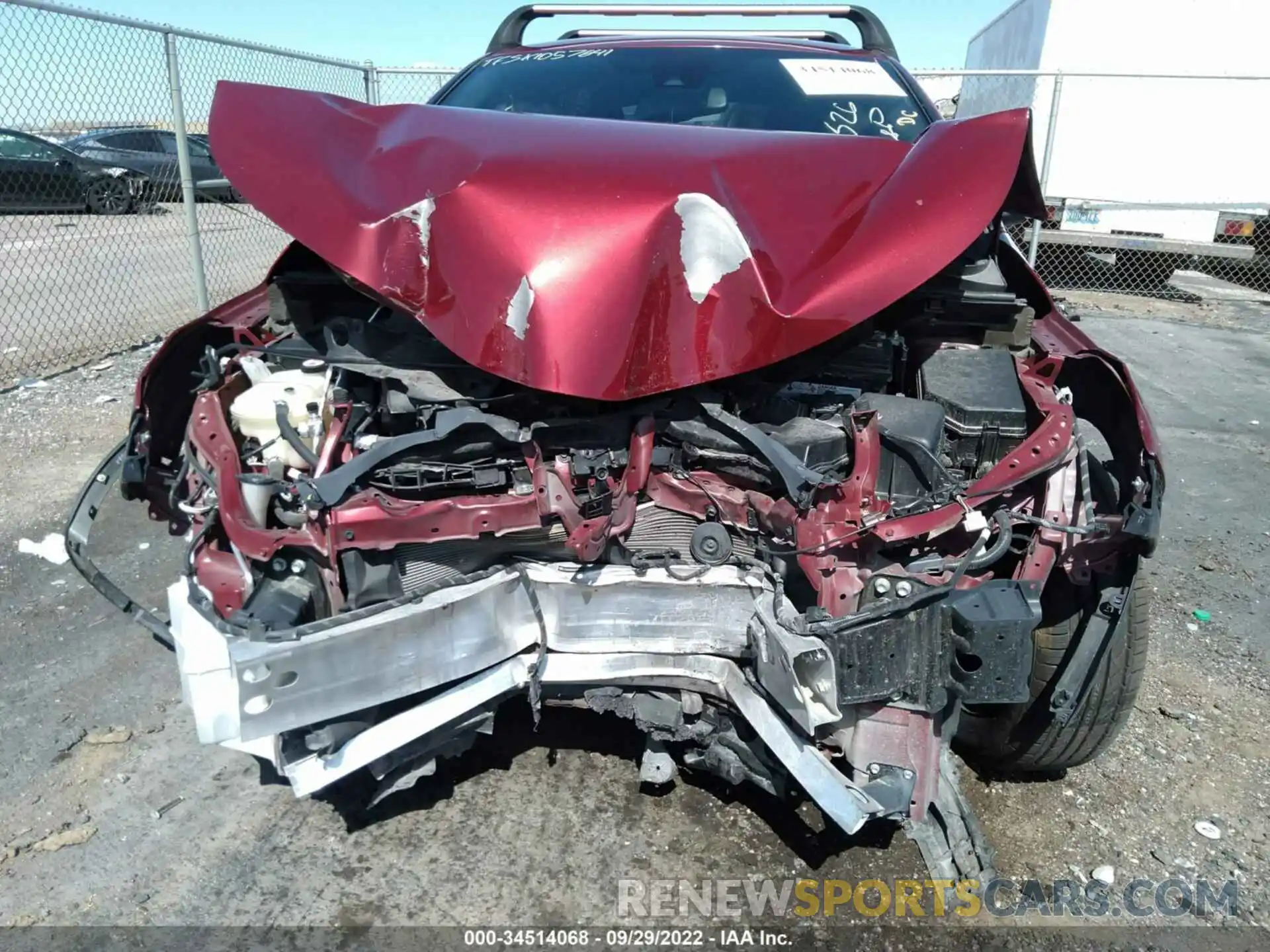 6 Photograph of a damaged car JTNKHMBX8K1057641 TOYOTA C-HR 2019