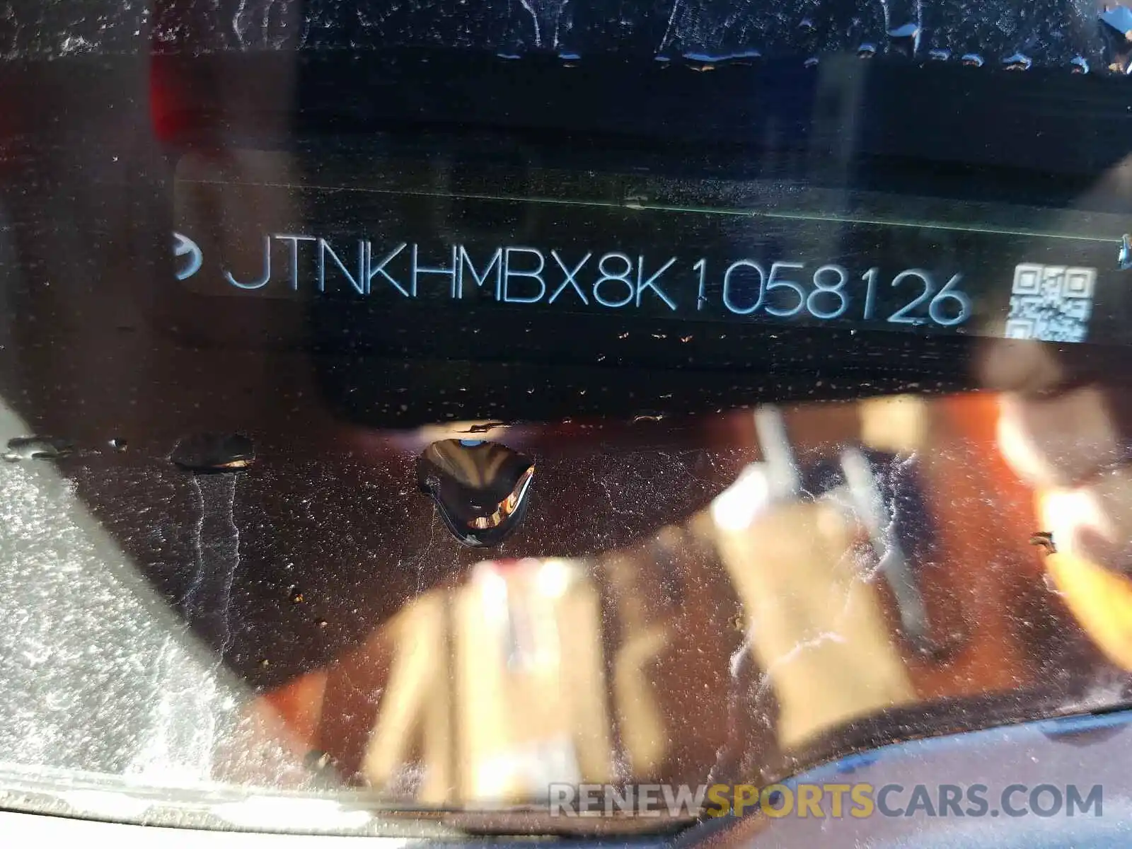 10 Photograph of a damaged car JTNKHMBX8K1058126 TOYOTA C-HR 2019