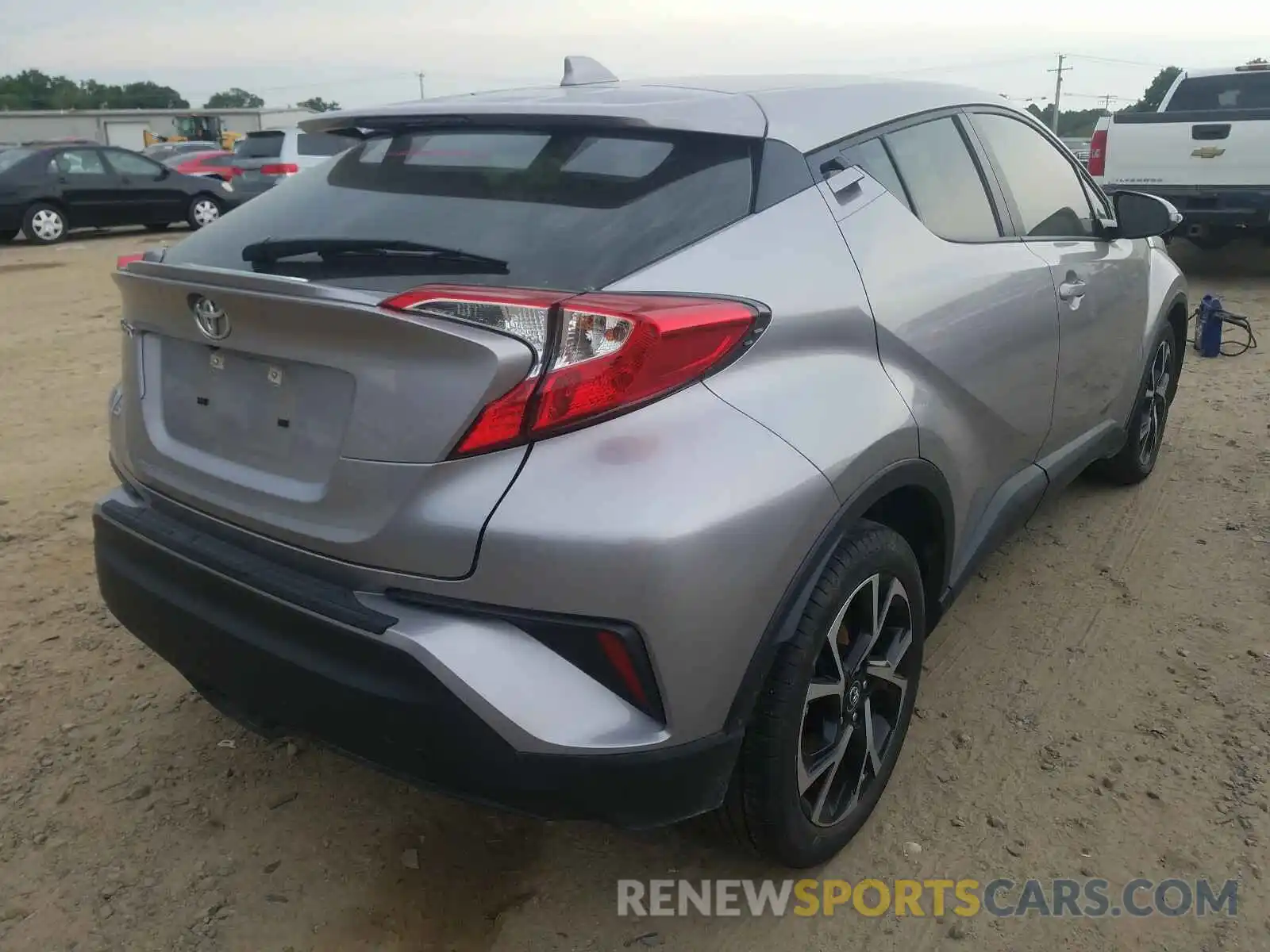 4 Photograph of a damaged car JTNKHMBX8K1058269 TOYOTA C-HR 2019