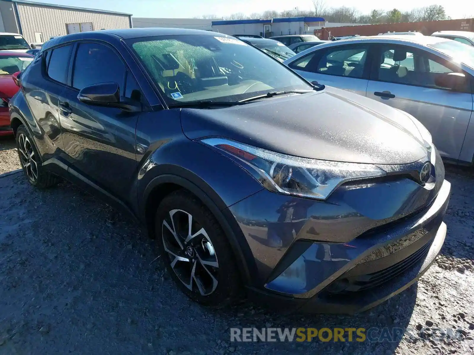 1 Photograph of a damaged car JTNKHMBX8K1058952 TOYOTA C-HR 2019