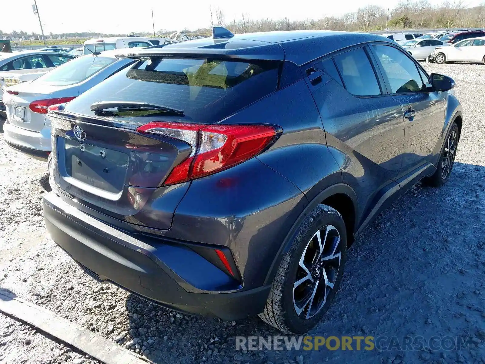 4 Photograph of a damaged car JTNKHMBX8K1058952 TOYOTA C-HR 2019