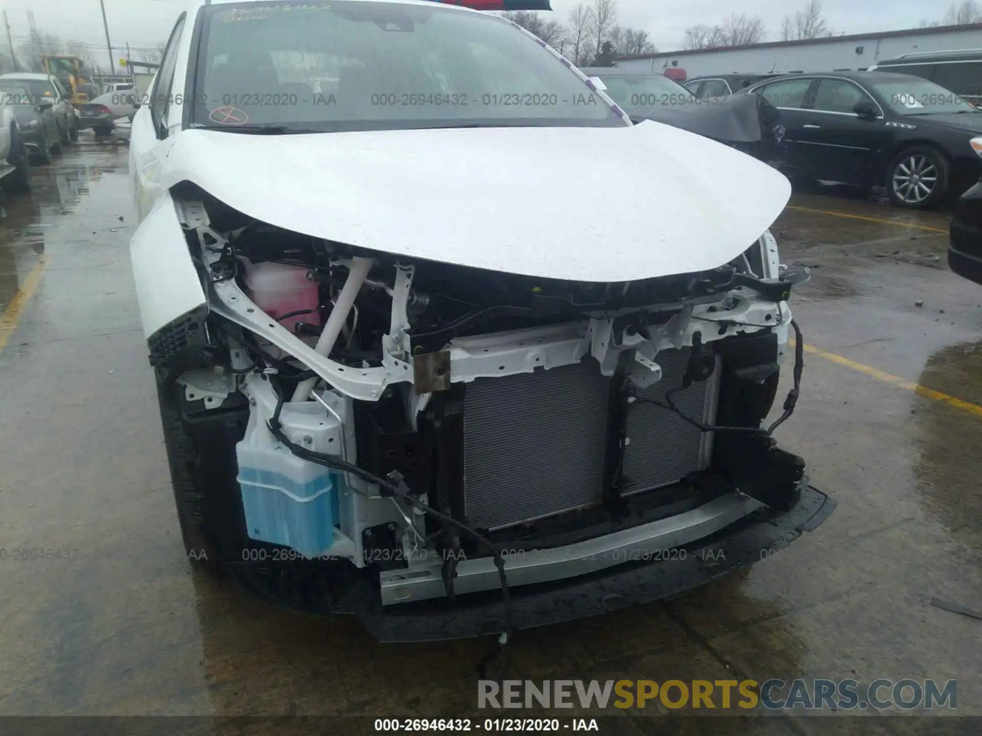 6 Photograph of a damaged car JTNKHMBX8K1059275 TOYOTA C-HR 2019