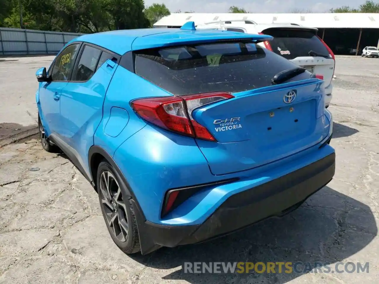 3 Photograph of a damaged car JTNKHMBX8K1059633 TOYOTA C-HR 2019