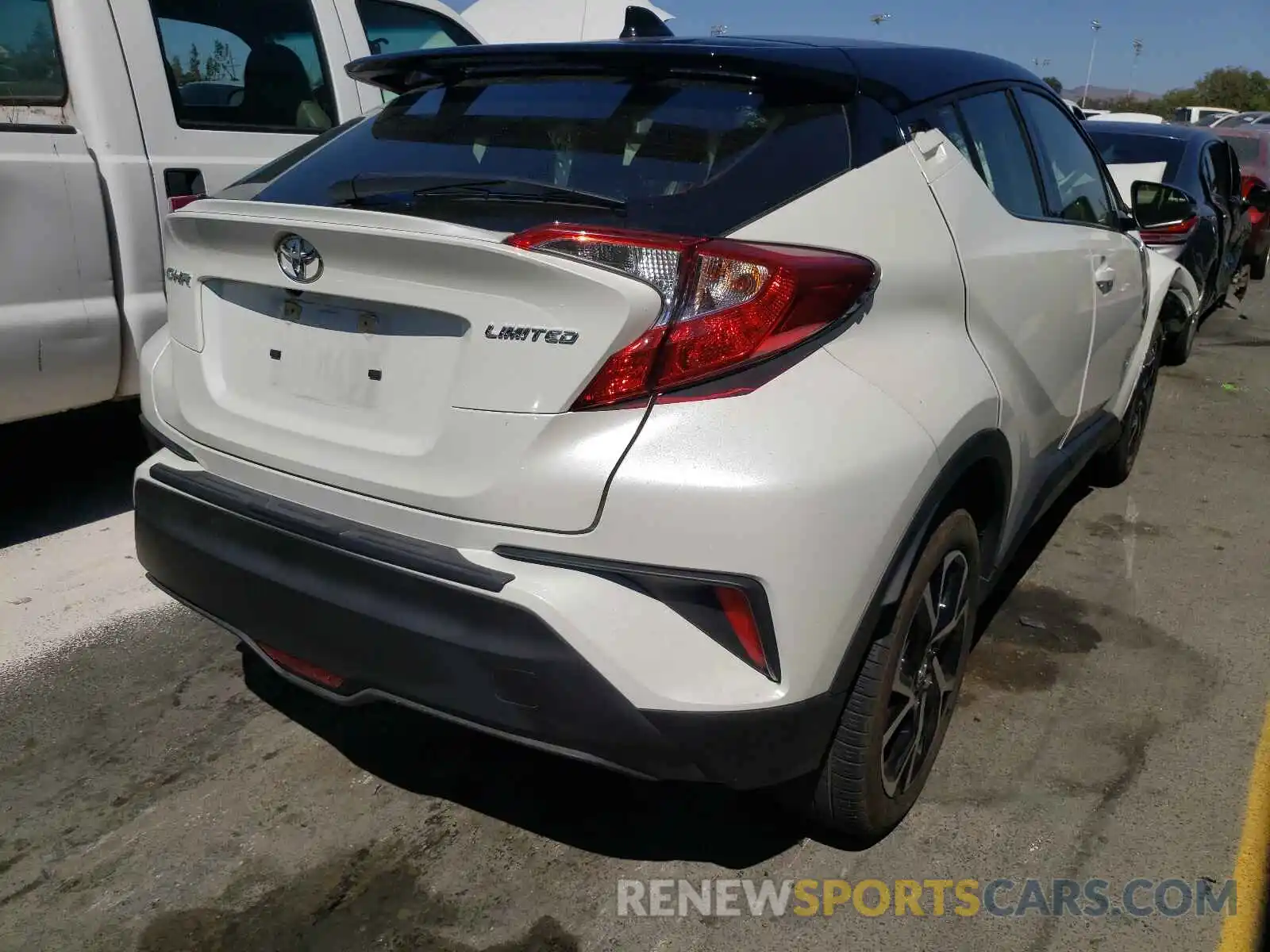 4 Photograph of a damaged car JTNKHMBX8K1060328 TOYOTA C-HR 2019