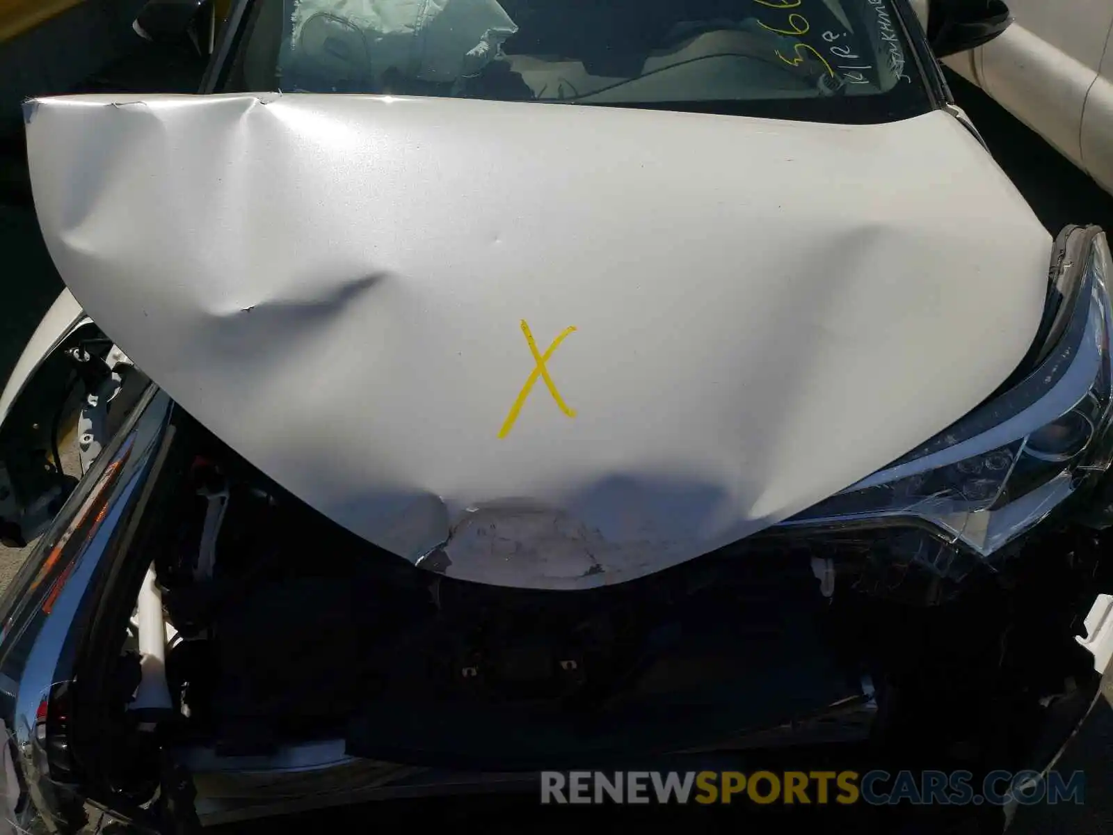 7 Photograph of a damaged car JTNKHMBX8K1060328 TOYOTA C-HR 2019