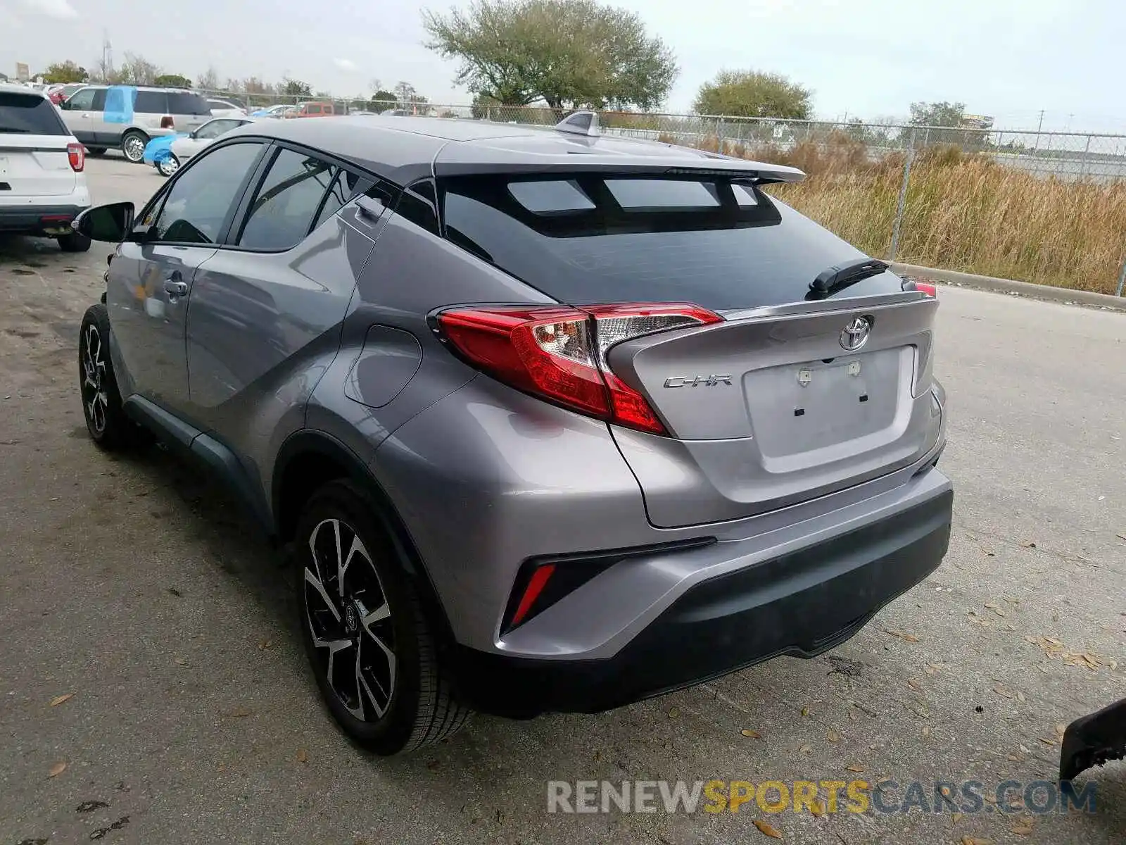 3 Photograph of a damaged car JTNKHMBX8K1061348 TOYOTA C-HR 2019