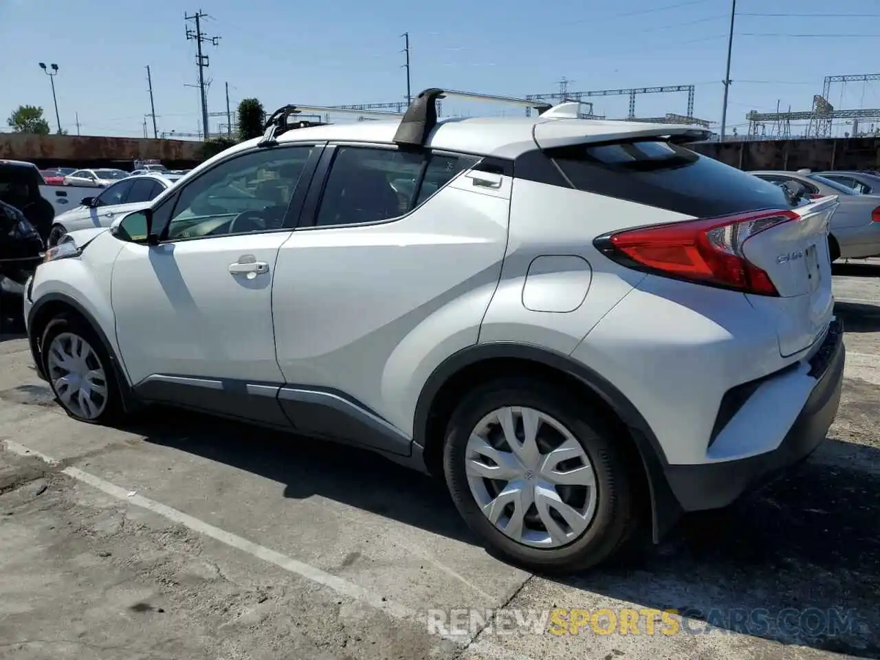 2 Photograph of a damaged car JTNKHMBX8K1062466 TOYOTA C-HR 2019