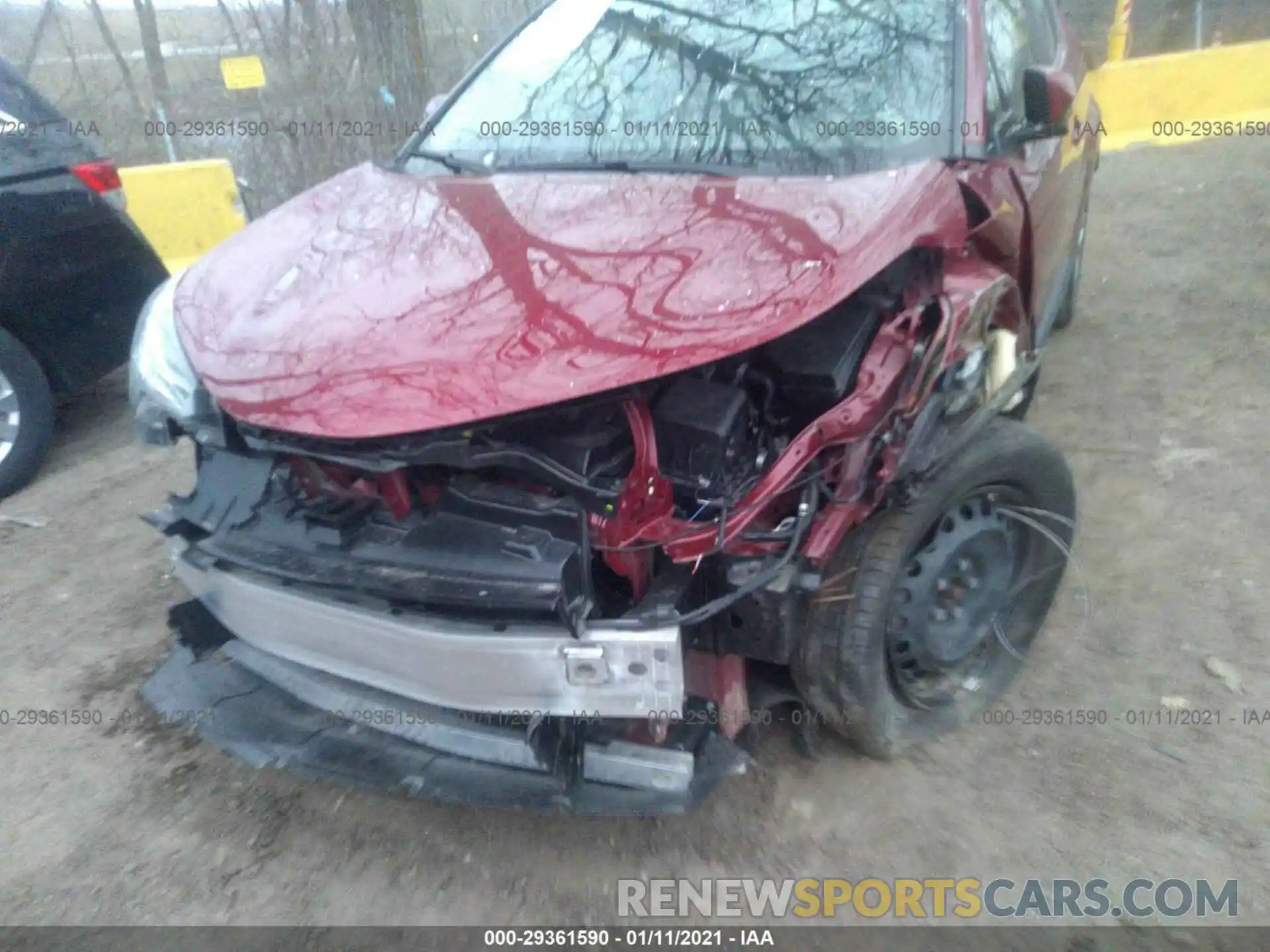 6 Photograph of a damaged car JTNKHMBX9K1012109 TOYOTA C-HR 2019