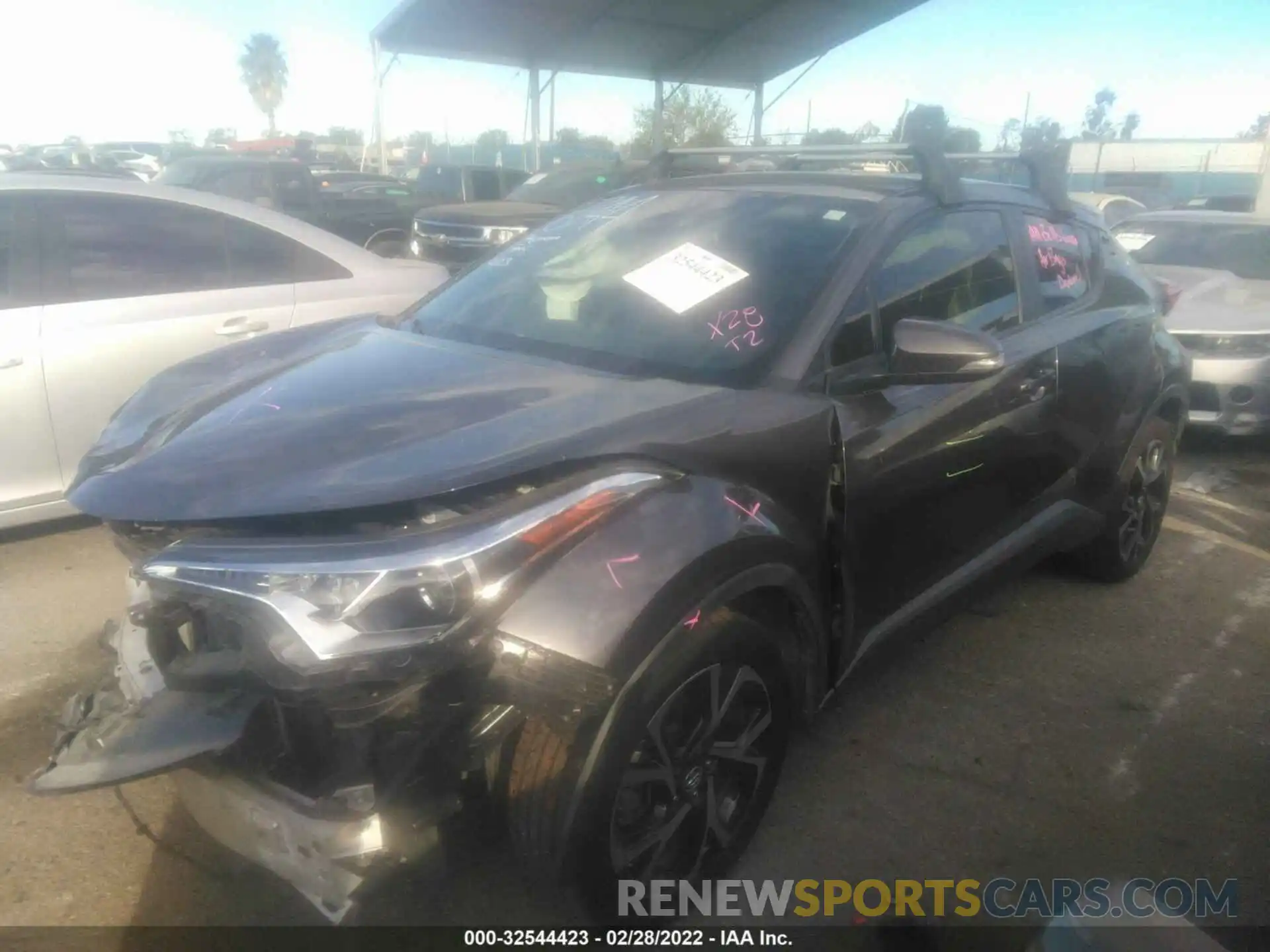 2 Photograph of a damaged car JTNKHMBX9K1014510 TOYOTA C-HR 2019