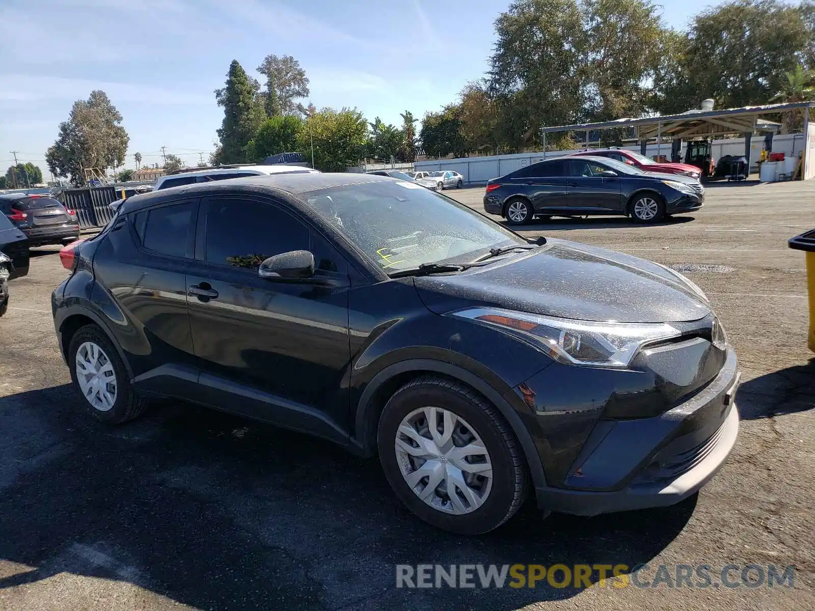 1 Photograph of a damaged car JTNKHMBX9K1014538 TOYOTA C-HR 2019