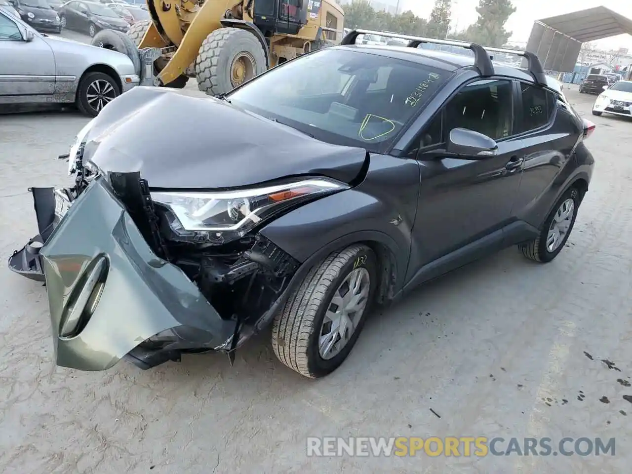 2 Photograph of a damaged car JTNKHMBX9K1016418 TOYOTA C-HR 2019