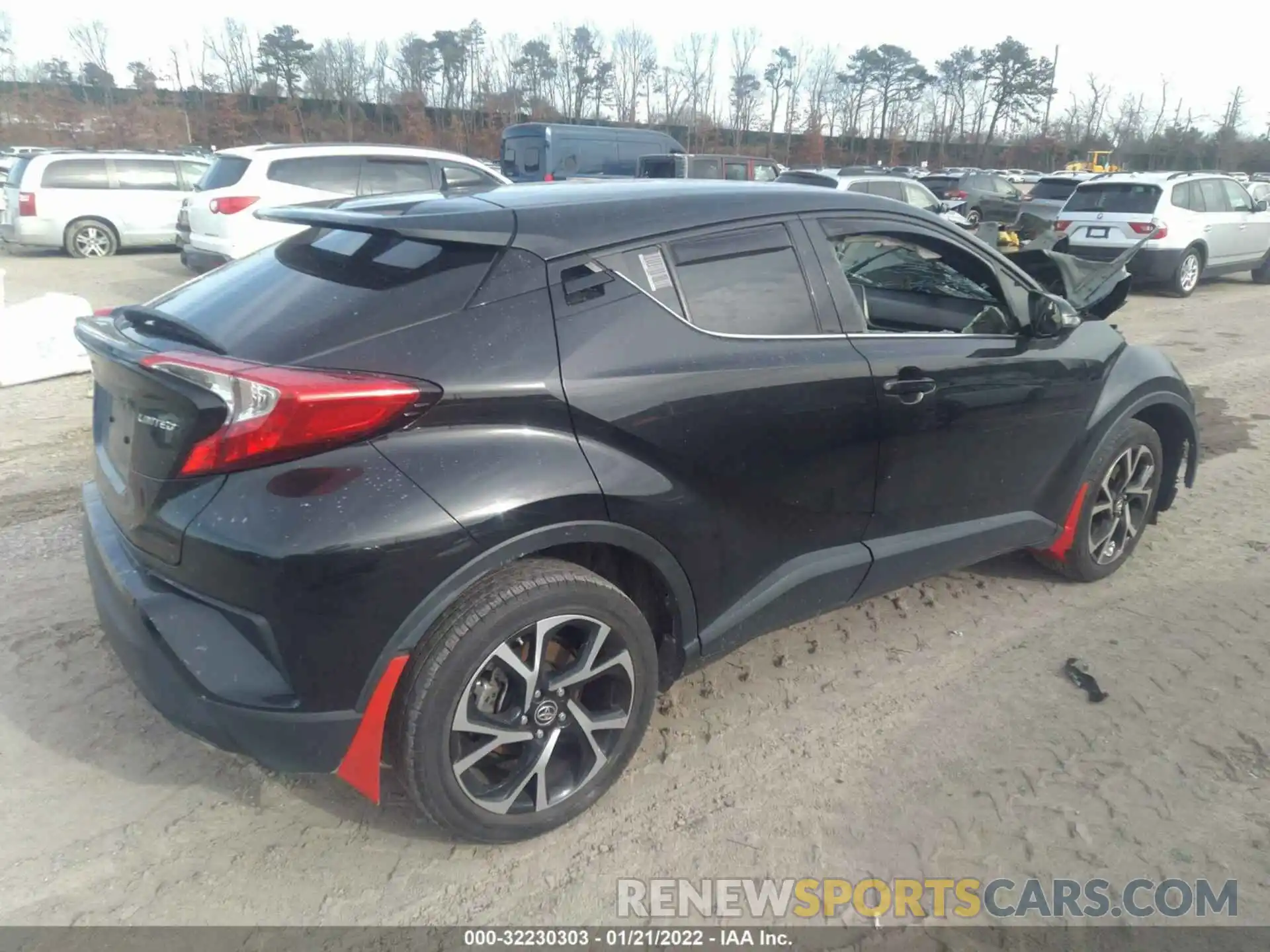 4 Photograph of a damaged car JTNKHMBX9K1016600 TOYOTA C-HR 2019