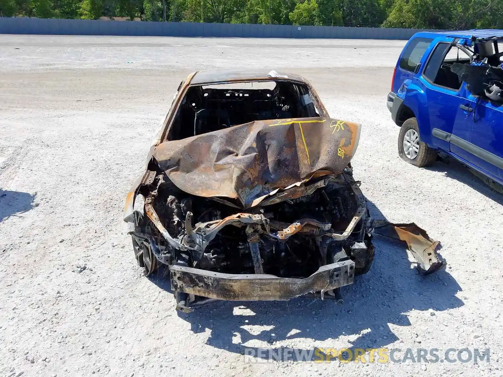 9 Photograph of a damaged car JTNKHMBX9K1017374 TOYOTA C-HR 2019