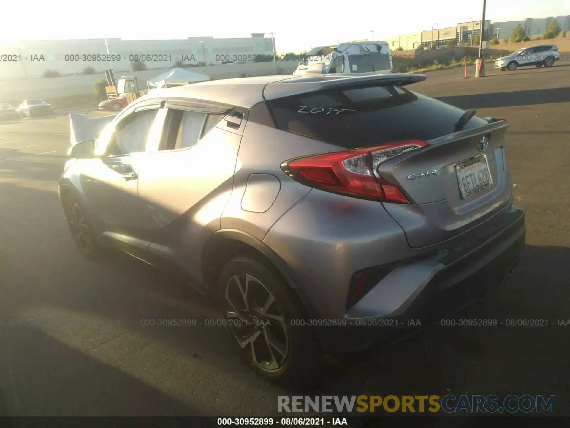 3 Photograph of a damaged car JTNKHMBX9K1018525 TOYOTA C-HR 2019