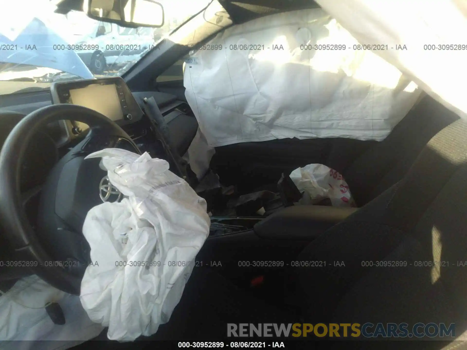 5 Photograph of a damaged car JTNKHMBX9K1018525 TOYOTA C-HR 2019