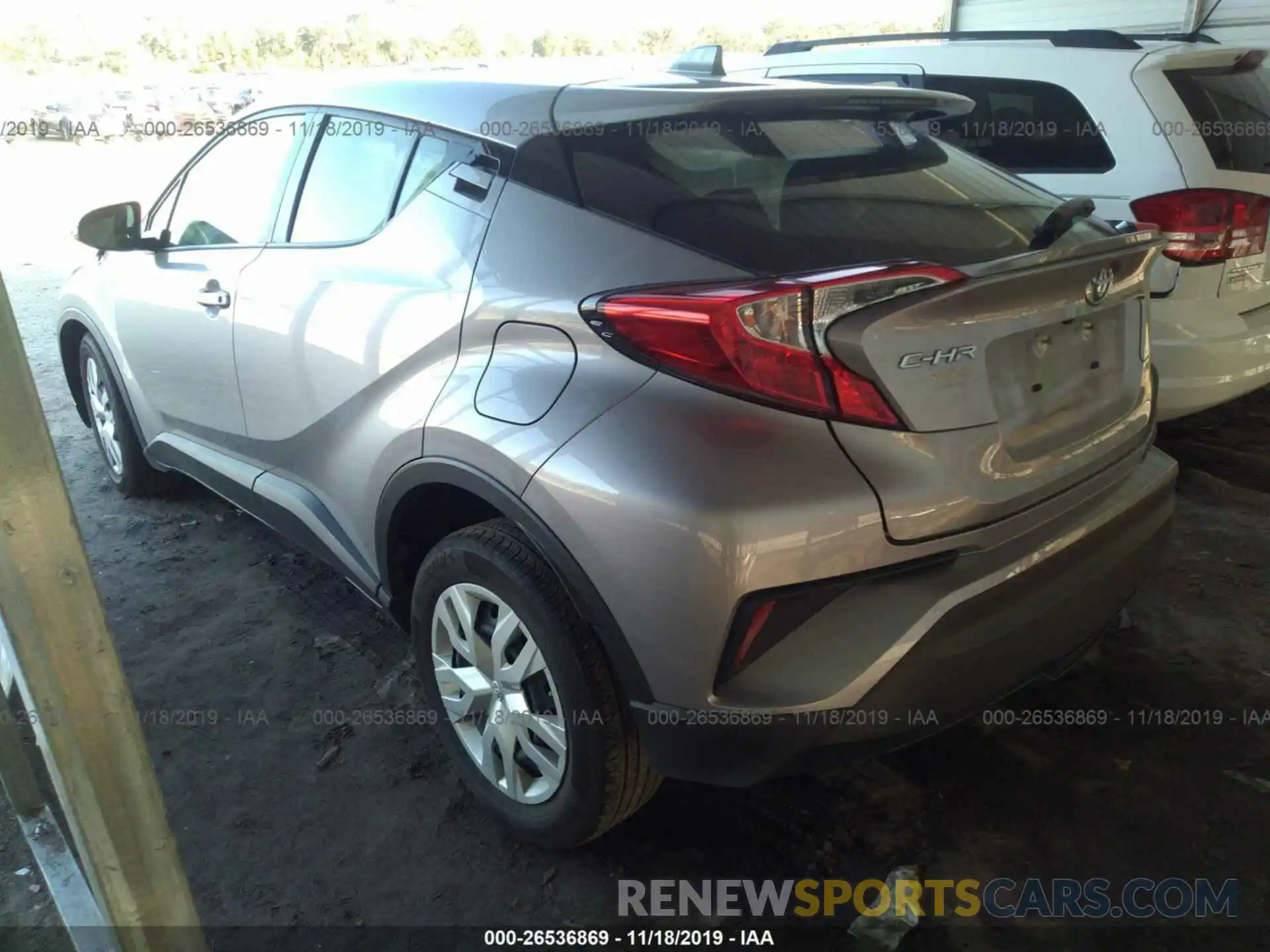 3 Photograph of a damaged car JTNKHMBX9K1019268 TOYOTA C-HR 2019