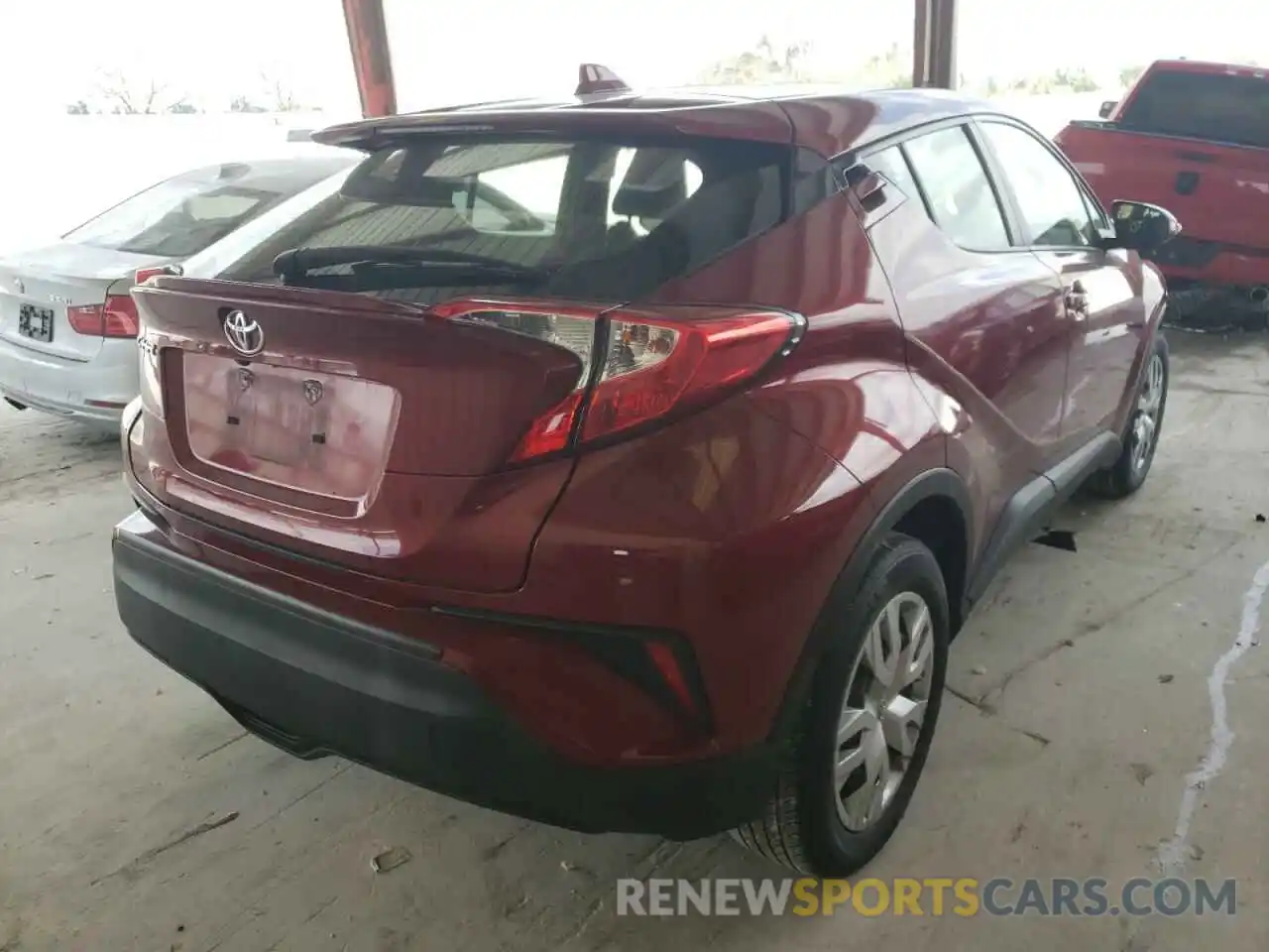 4 Photograph of a damaged car JTNKHMBX9K1019514 TOYOTA C-HR 2019